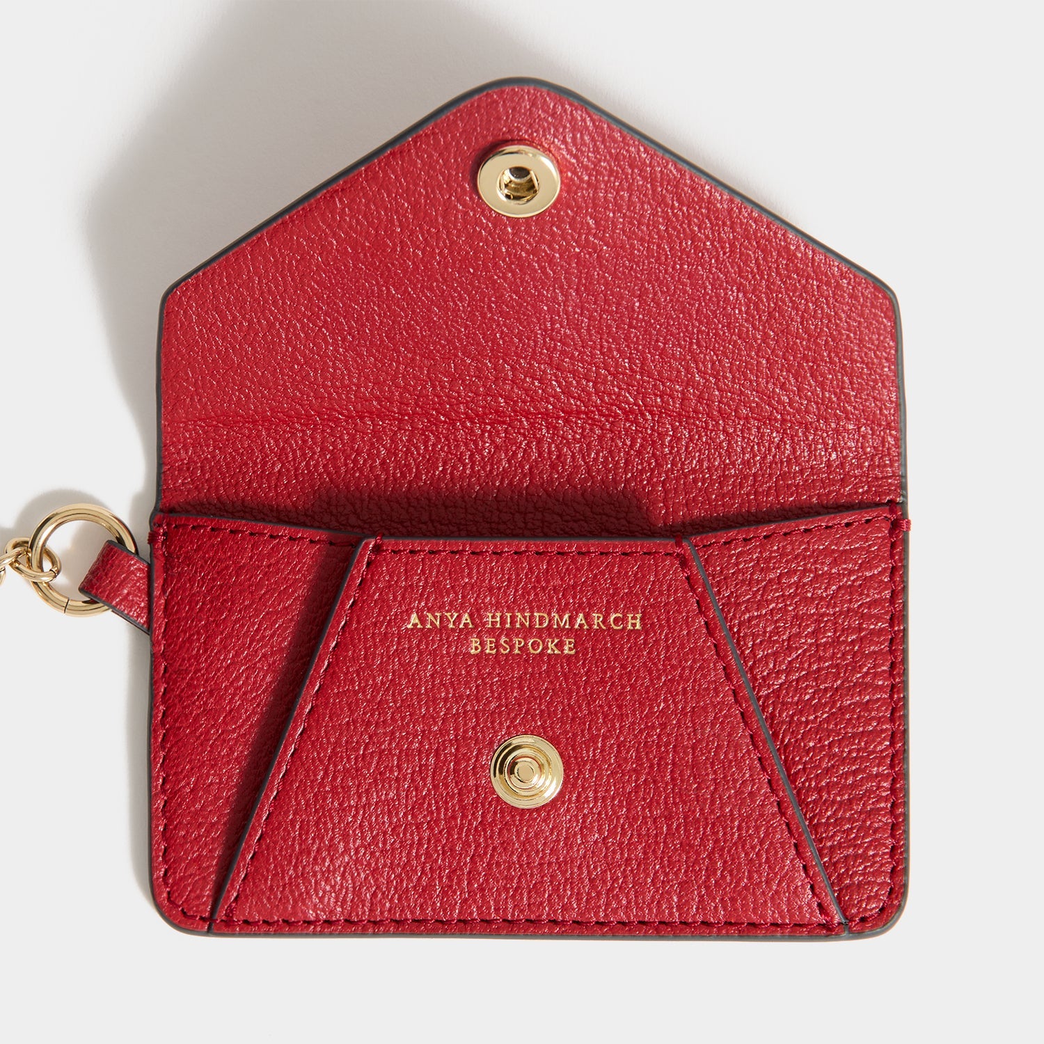 Bespoke Envelope Charm -

          
            Capra Leather in Red -
          

          Anya Hindmarch US
