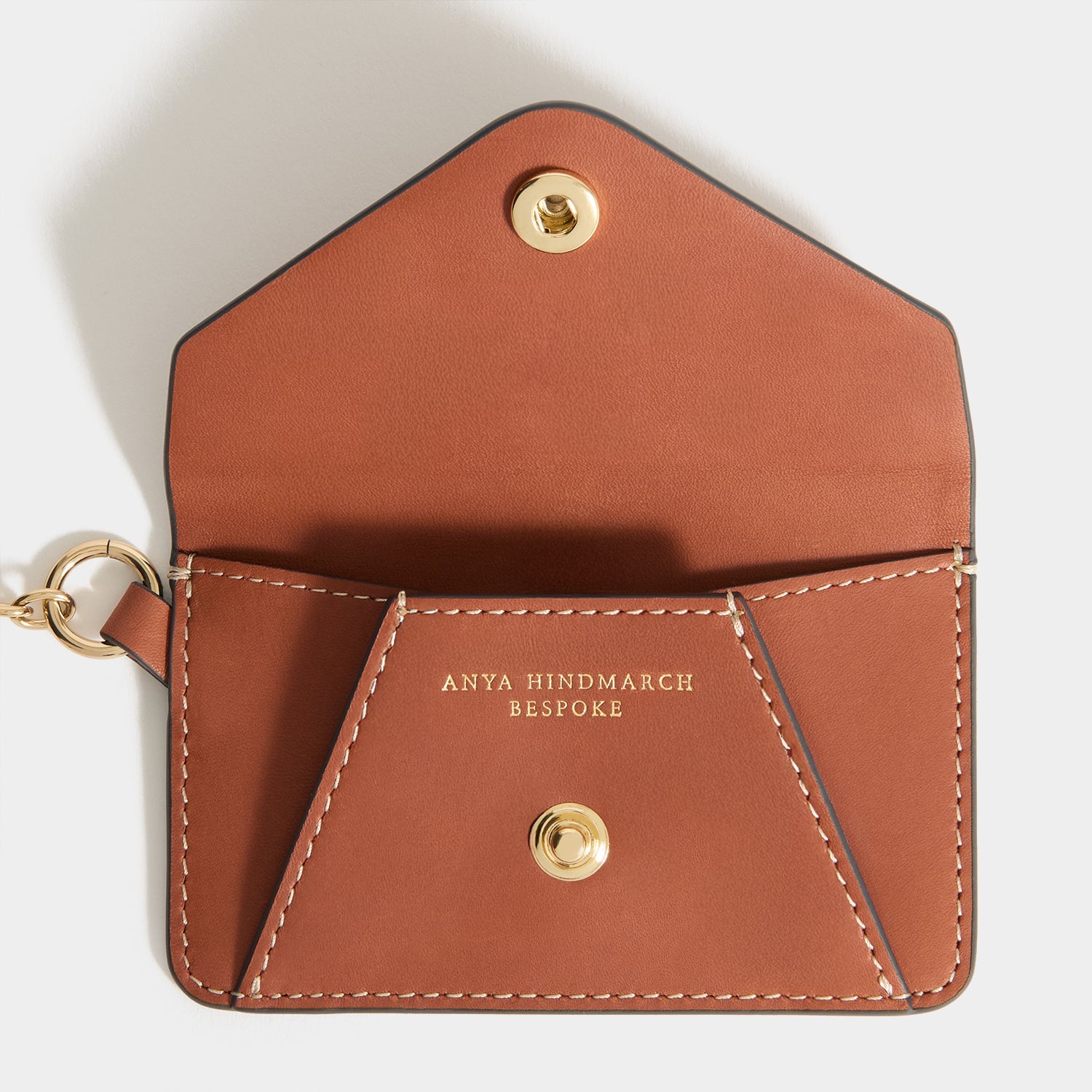Bespoke Envelope Charm -

          
            Capra Leather in Tan -
          

          Anya Hindmarch US
