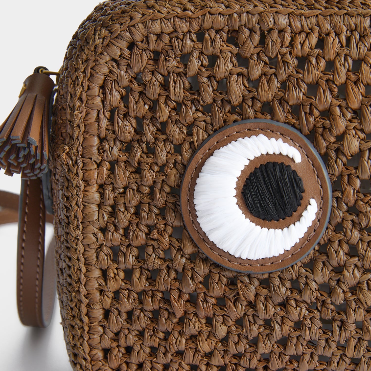Raffia Eyes Cross-body | Anya Hindmarch US