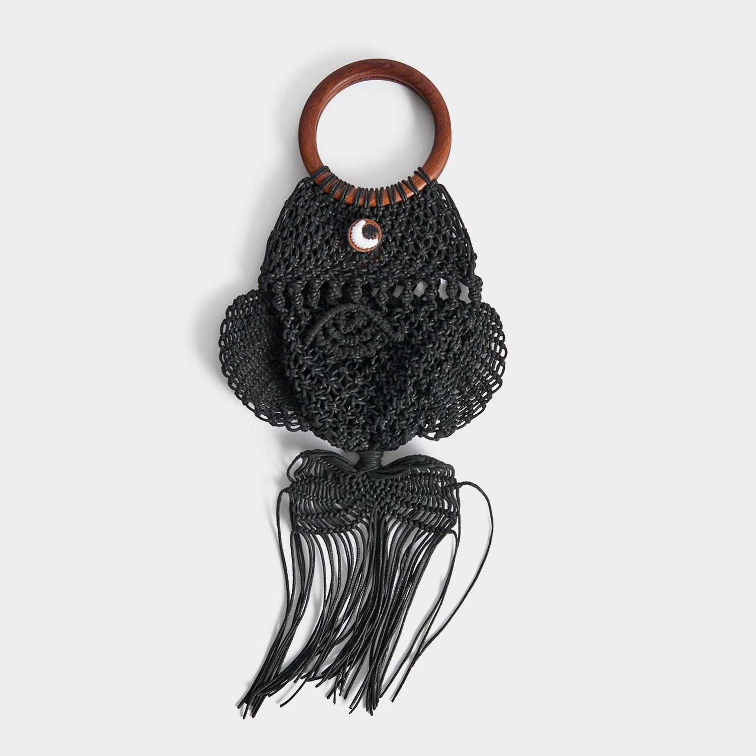 Macrame Fish Clutch | Anya Hindmarch US