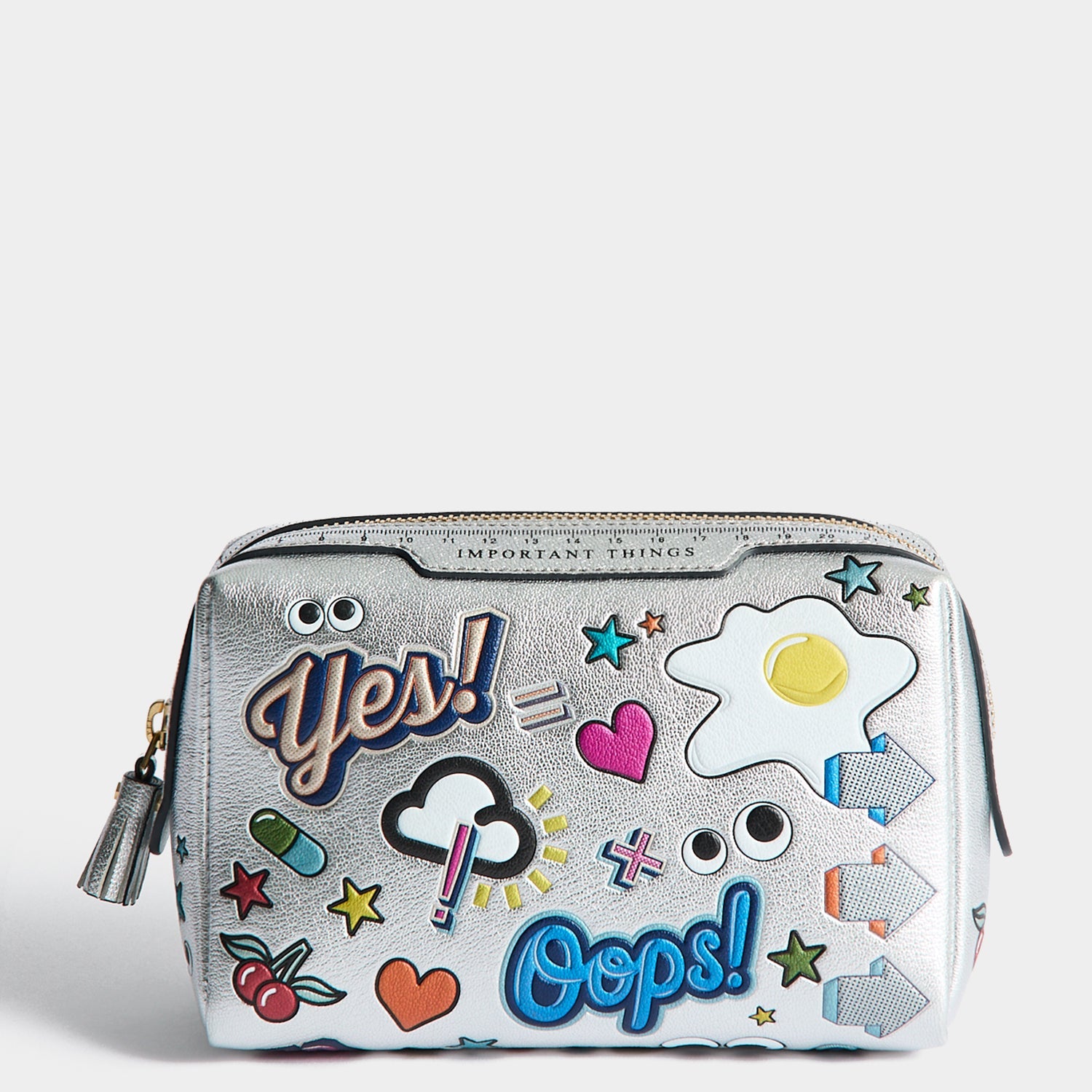 美品⭐️ANYA HINDMARCH SEYMOUR ZIP TOP POUCH Collections | Anya Hindmarch US