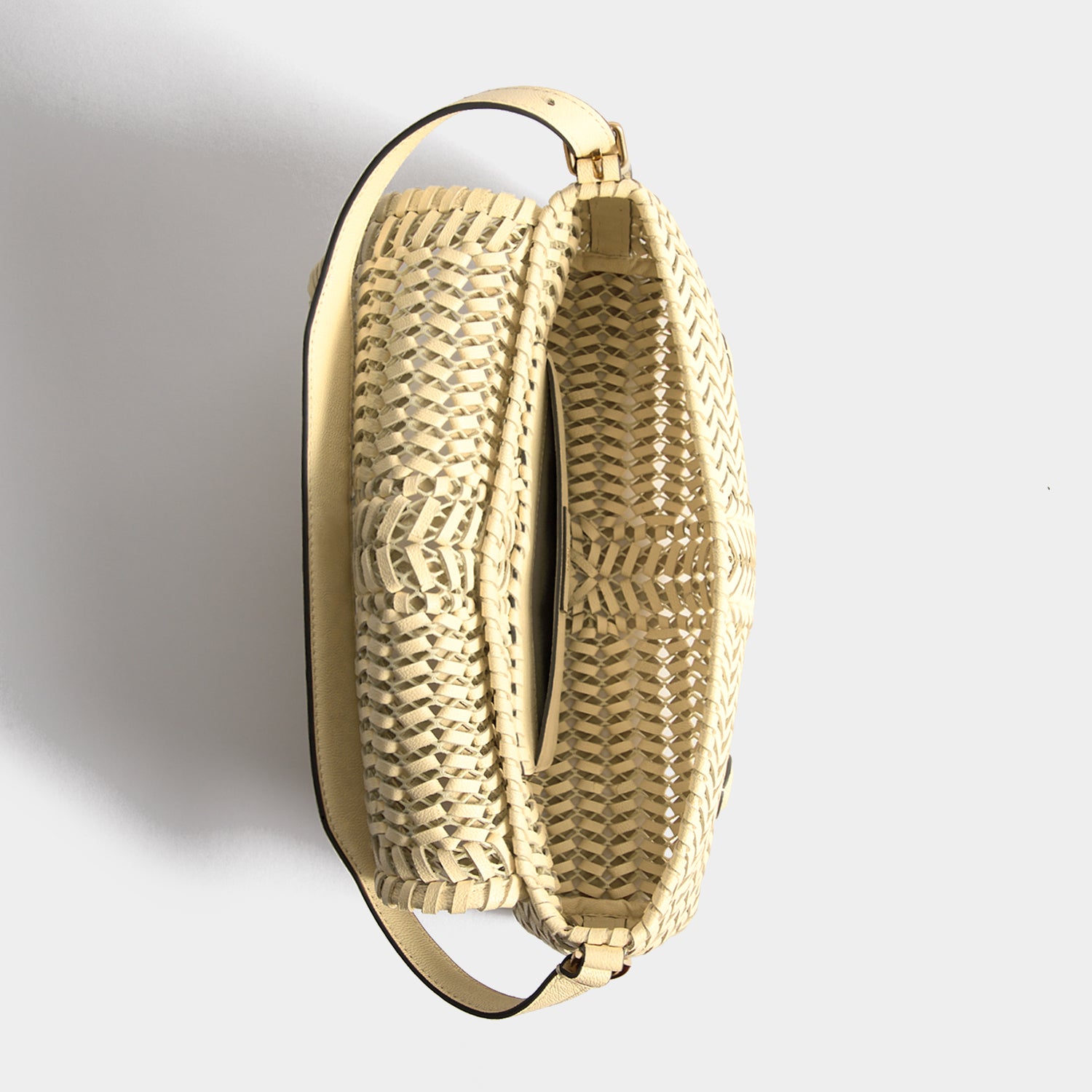 ANYA HINDMARCH ネオンイエロー クラッチバッグ Neeson Shoulder Bag | Anya Hindmarch US