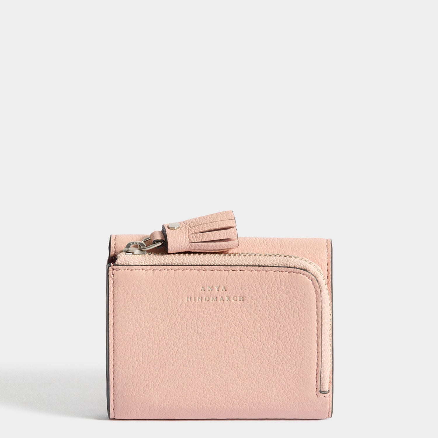 Peeping Eyes Mini Trifold Zip Wallet | Anya Hindmarch US