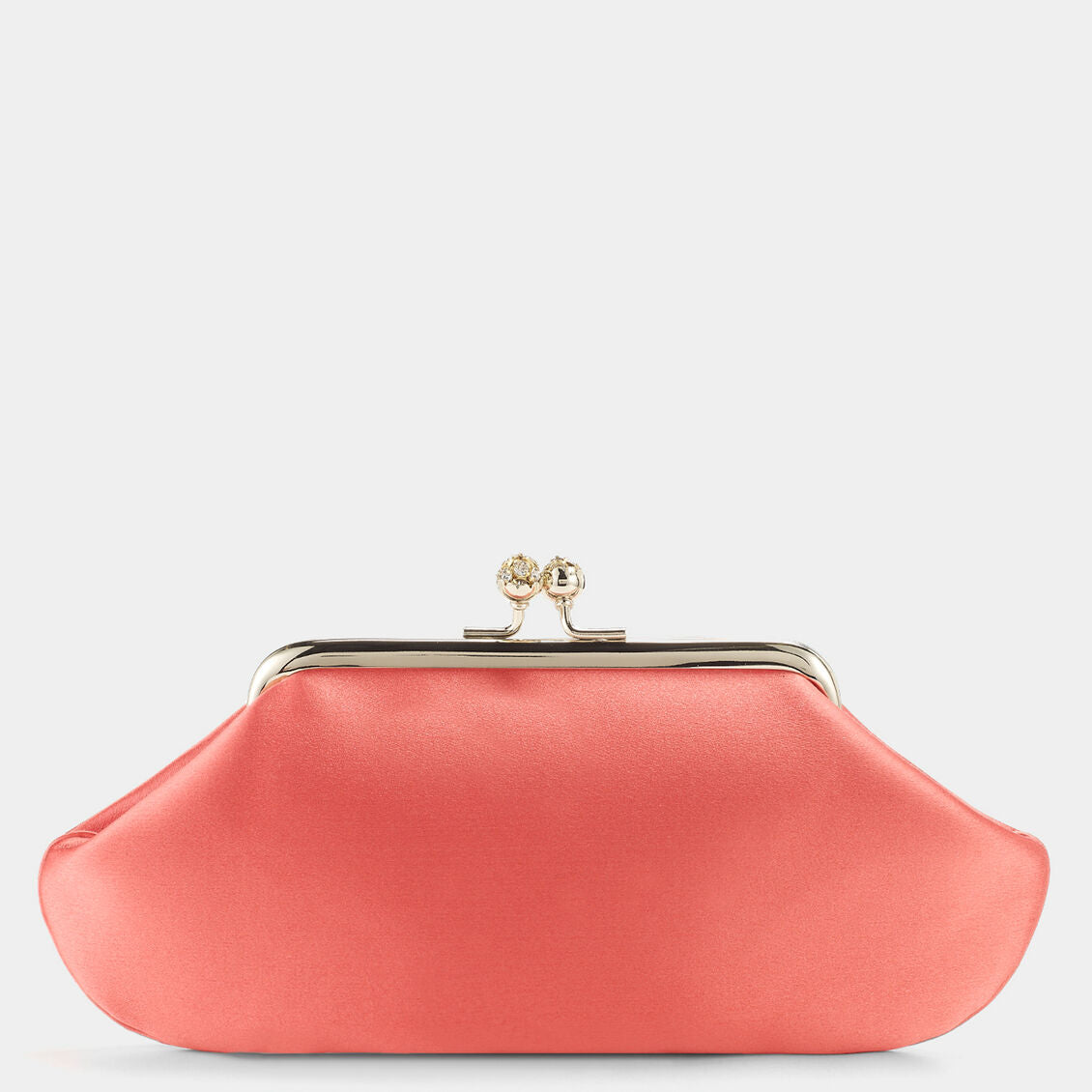 Bespoke Maud Clutch -

          
            Satin in Coral -
          

          Anya Hindmarch US
