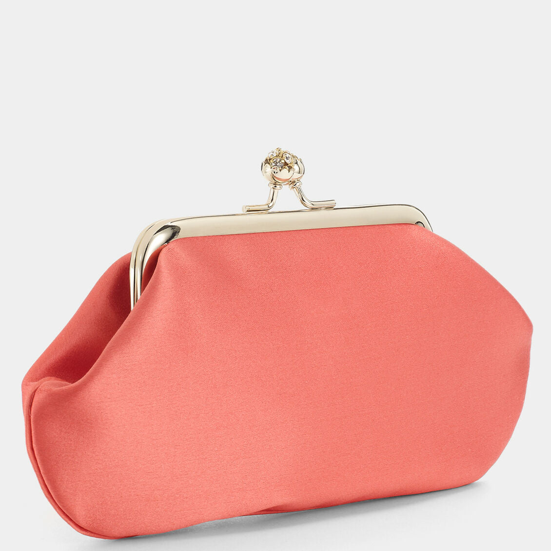 Bespoke Maud Clutch -

          
            Satin in Coral -
          

          Anya Hindmarch US
