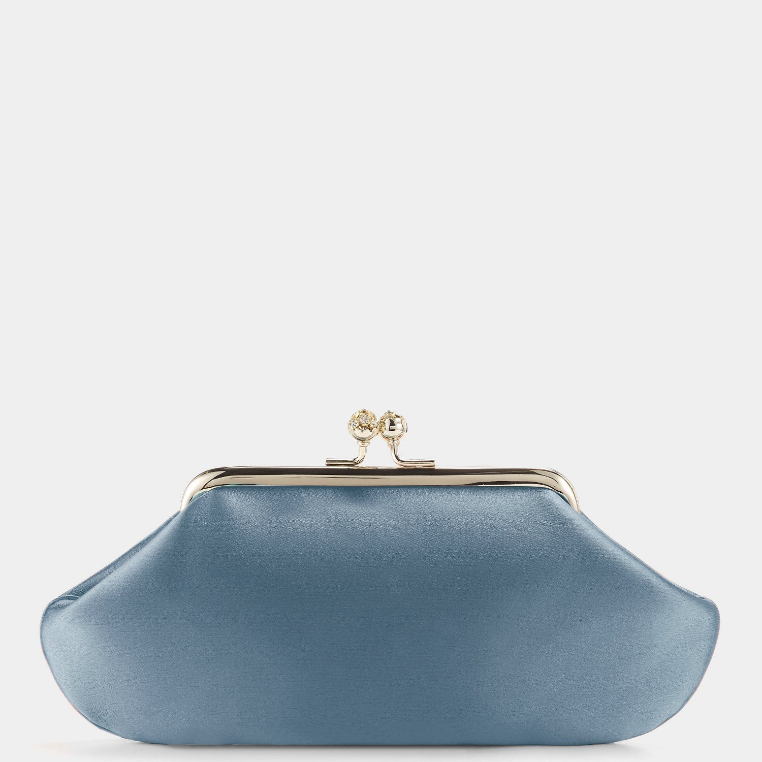 Bespoke Maud Clutch -

          
            Satin in Sky Blue -
          

          Anya Hindmarch US
