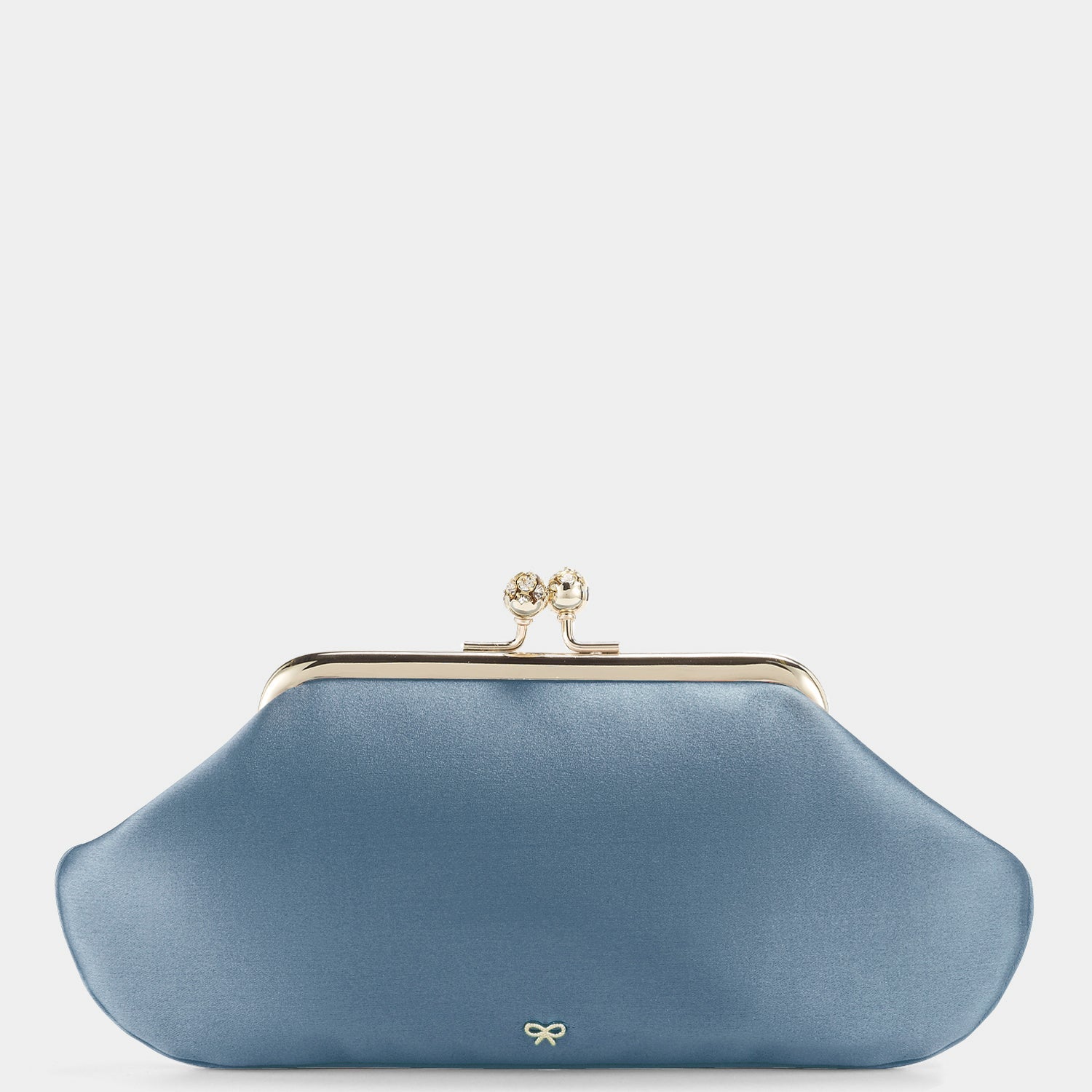 Bespoke Maud Clutch -

          
            Satin in Sky Blue -
          

          Anya Hindmarch US
