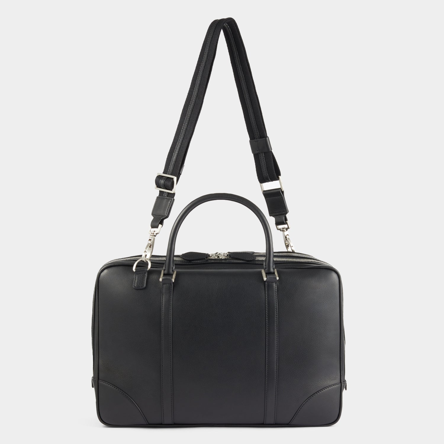 Bespoke Seymour Briefcase -

          
            Butter in Black -
          

          Anya Hindmarch US
