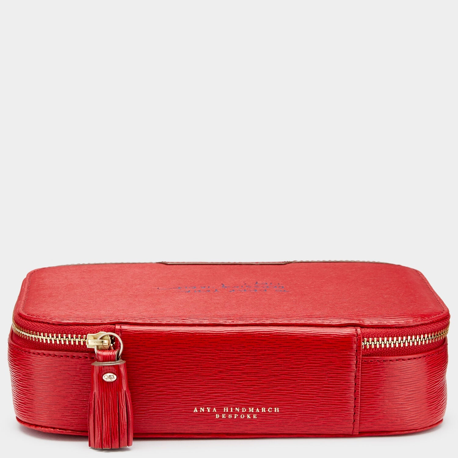 Bespoke Large Keepsake Box -

          
            London Grain in Red -
          

          Anya Hindmarch US
