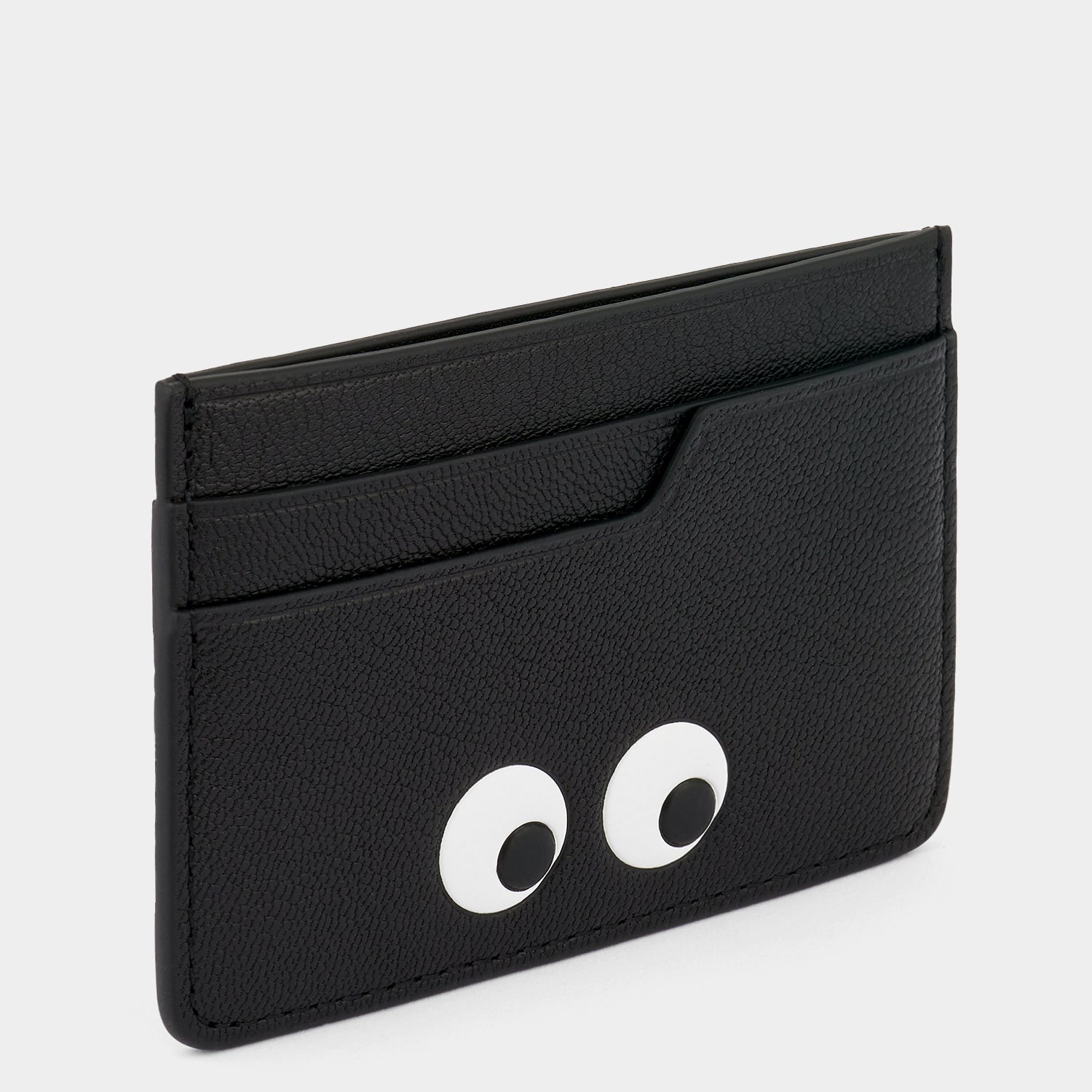 Eyes Card Case -

          
            Capra Leather in Black -
          

          Anya Hindmarch US
