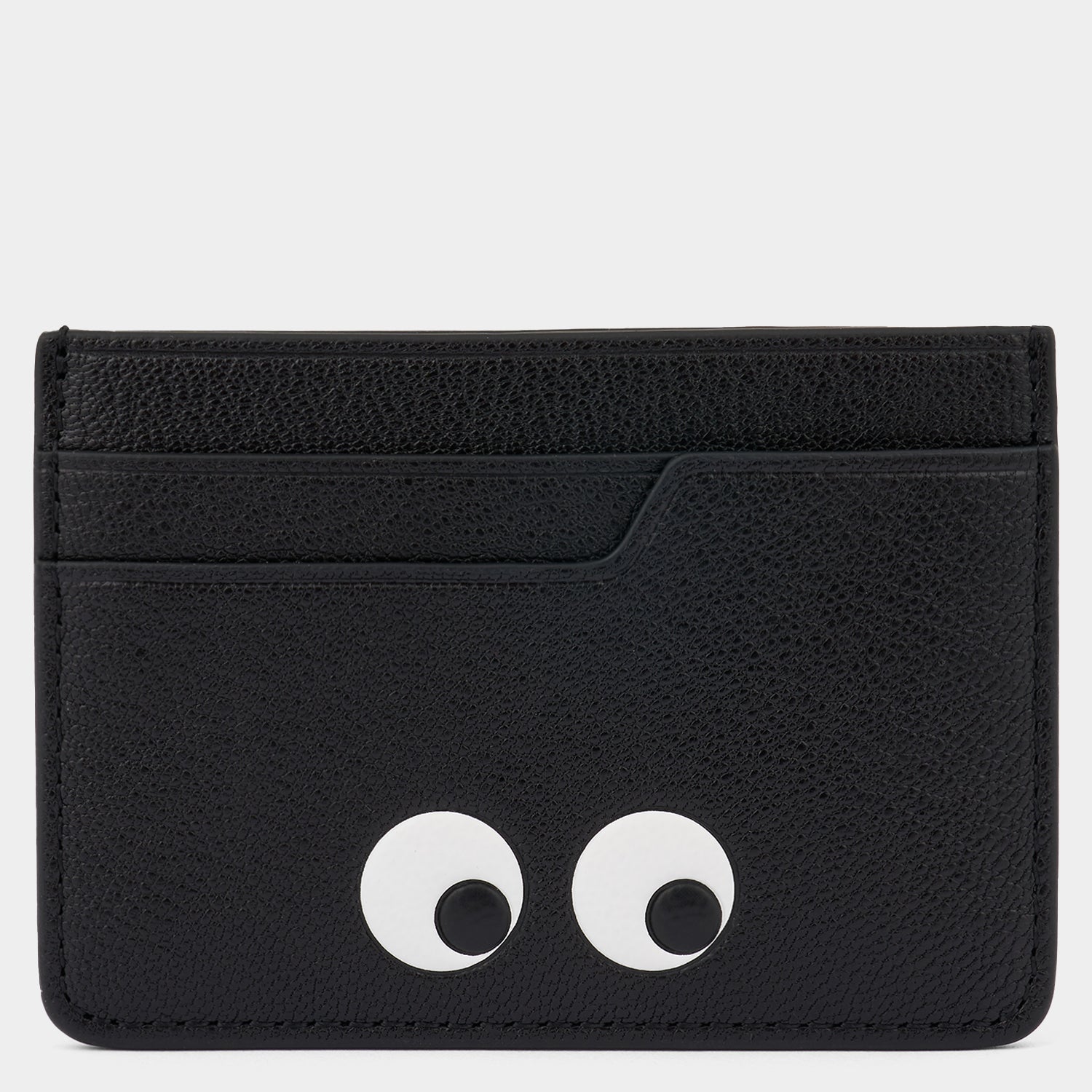 Eyes Card Case -

          
            Capra Leather in Black -
          

          Anya Hindmarch US
