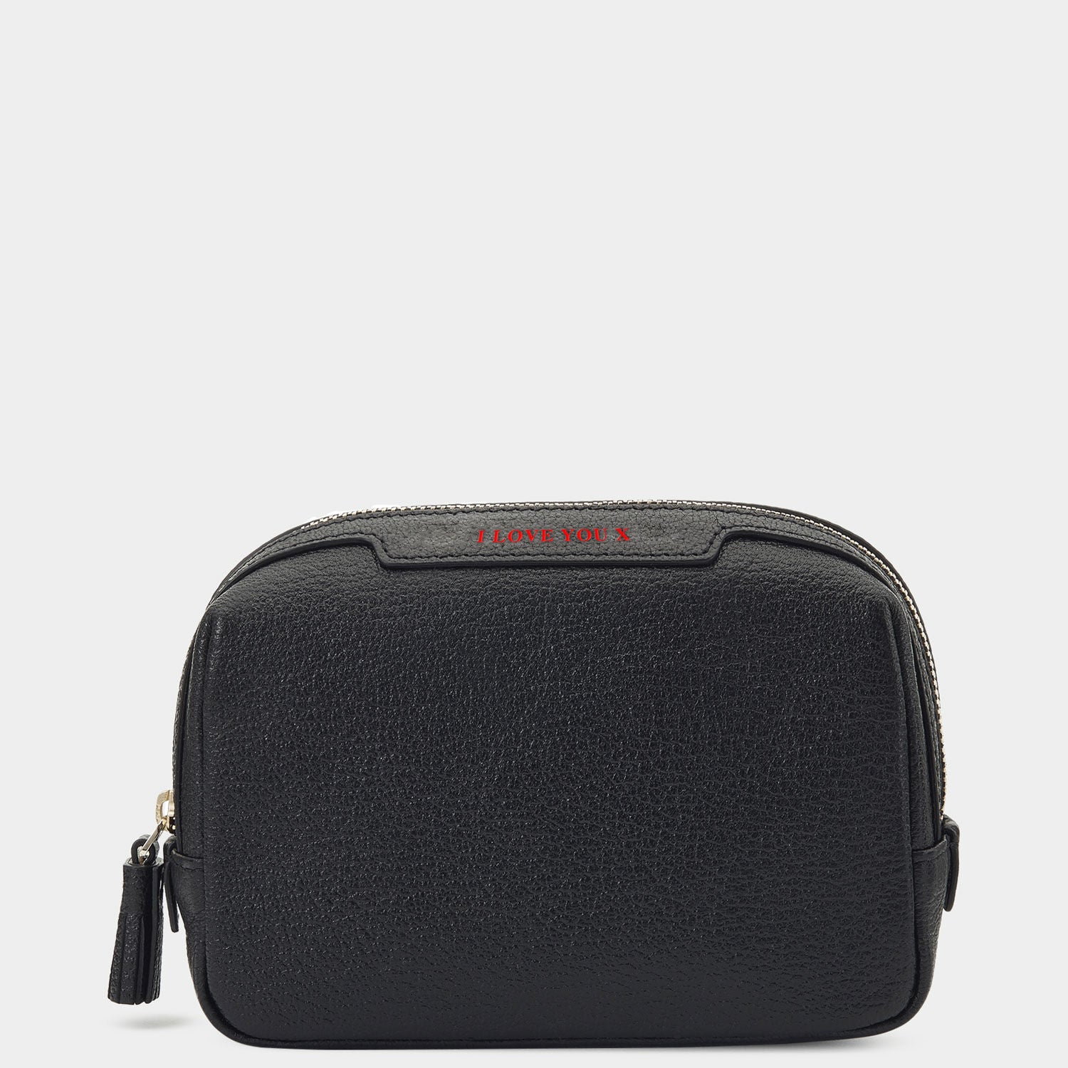 Bespoke Small Pouch -

          
            Capra Leather in Black -
          

          Anya Hindmarch US
