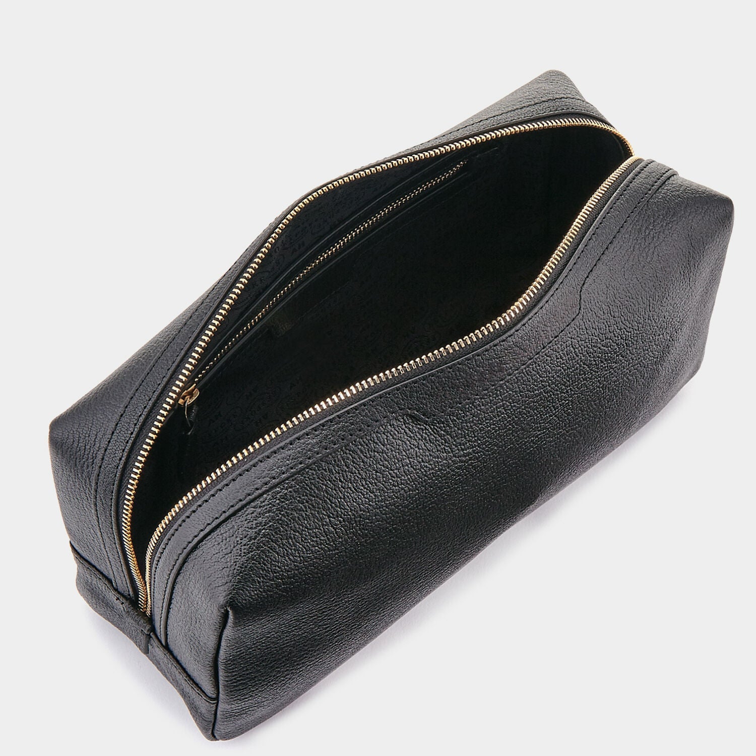 Bespoke Large Pouch -

          
            Capra in Black -
          

          Anya Hindmarch US
