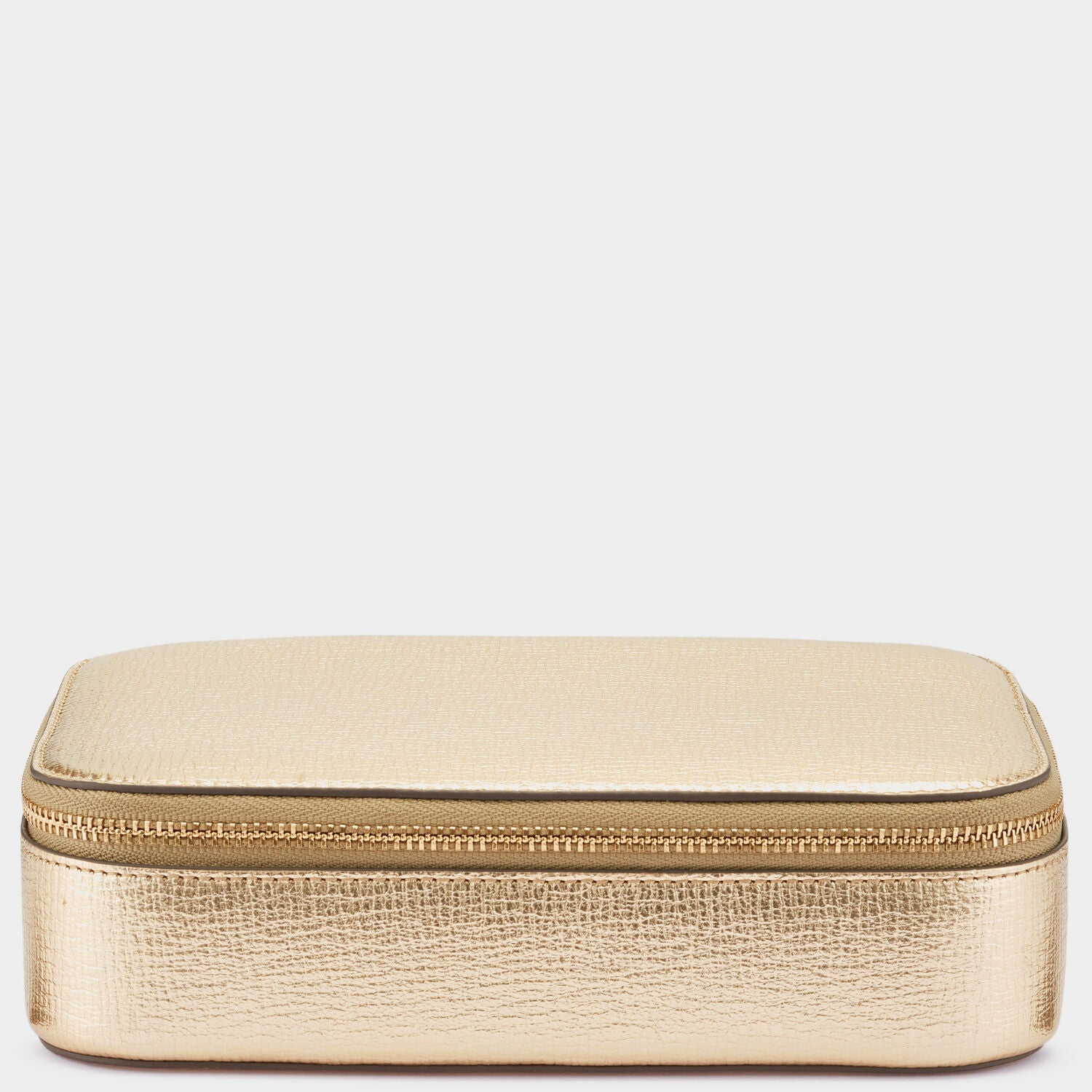 Bespoke Large Keepsake Box -

          
            Metallic Capra Leather in Pale Gold -
          

          Anya Hindmarch US
