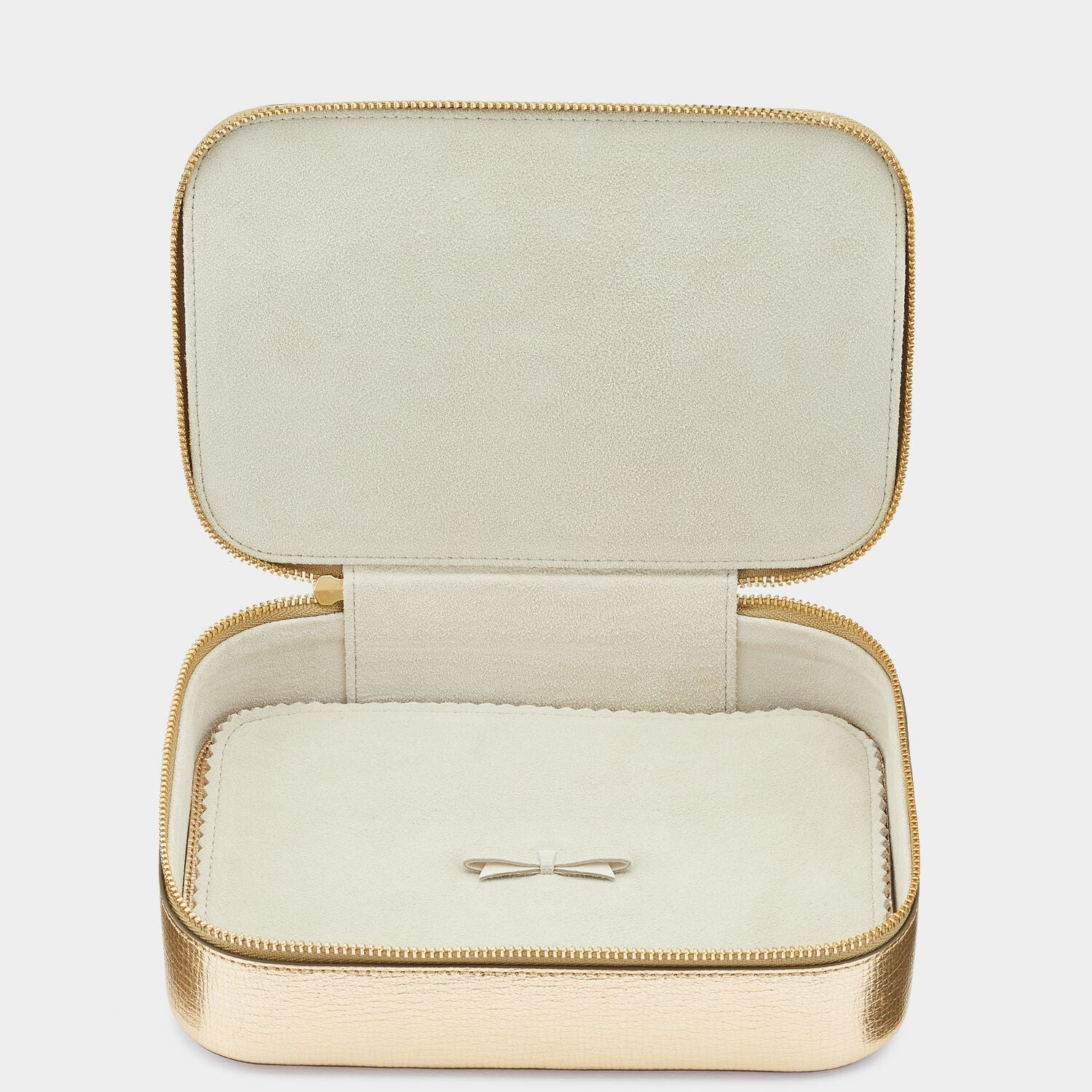 Bespoke Large Keepsake Box -

          
            Metallic Capra Leather in Pale Gold -
          

          Anya Hindmarch US
