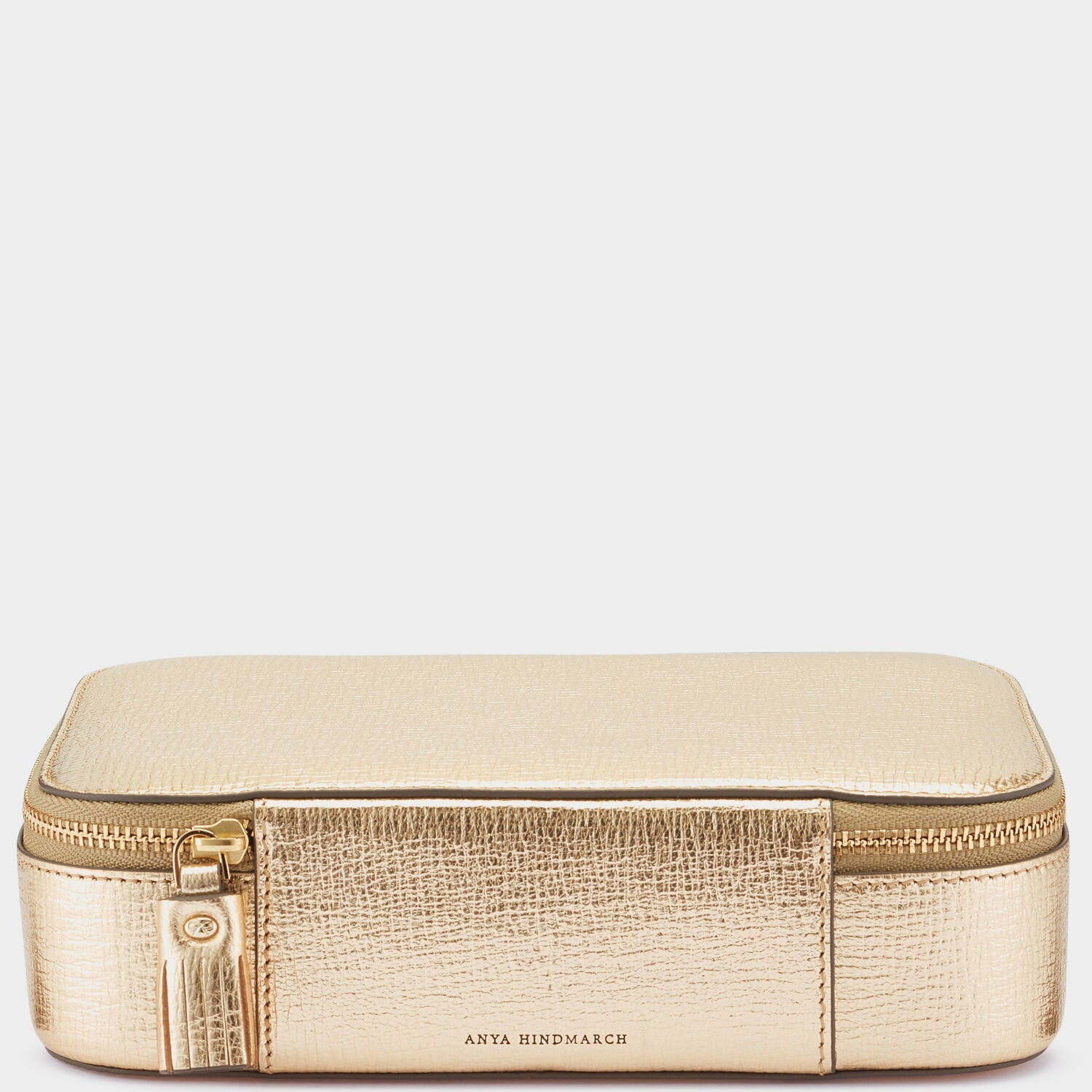 Bespoke Large Keepsake Box -

          
            Metallic Capra Leather in Pale Gold -
          

          Anya Hindmarch US
