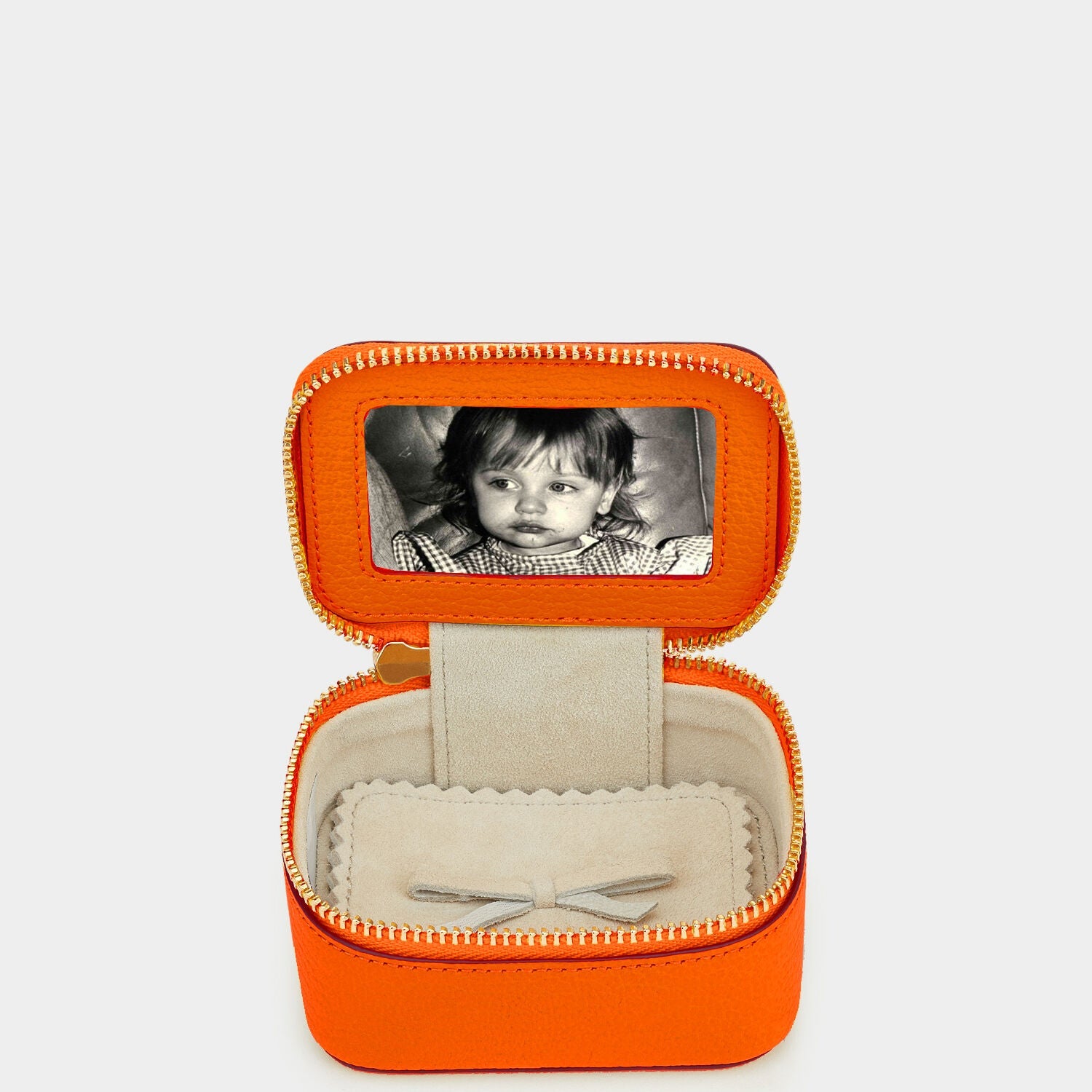 Bespoke Small Keepsake Box -

          
            Capra in Clementine -
          

          Anya Hindmarch US
