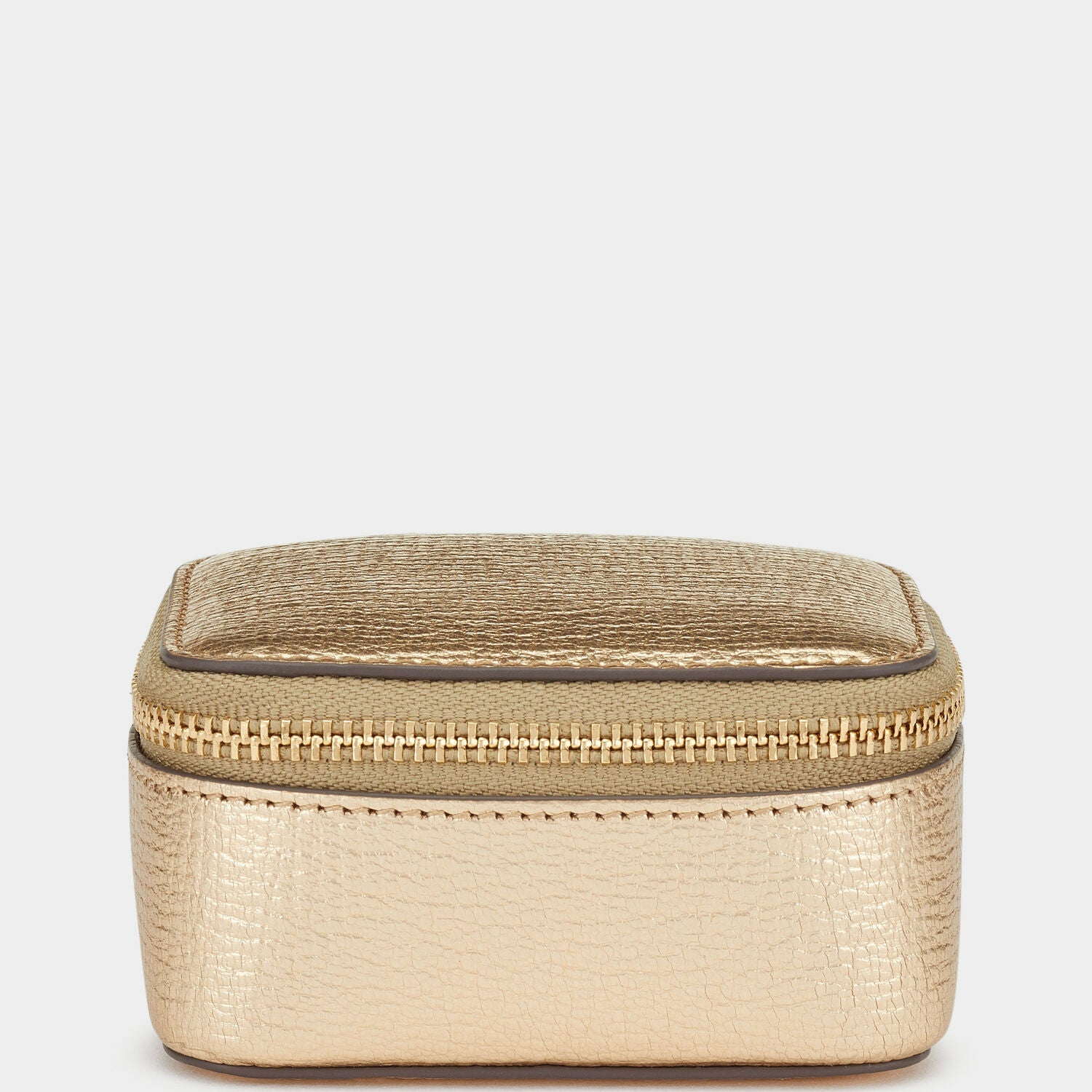 Bespoke Small Keepsake Box -

          
            Metallic Capra in Pale Gold -
          

          Anya Hindmarch US
