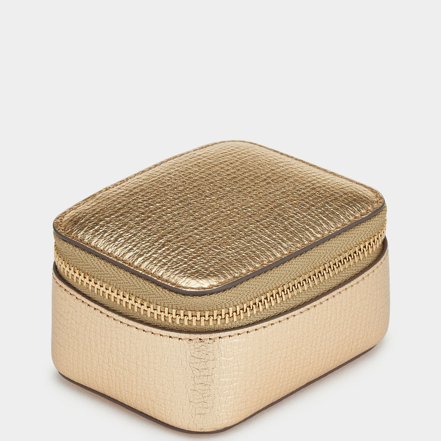 Bespoke Small Keepsake Box -

          
            Metallic Capra in Pale Gold -
          

          Anya Hindmarch US
