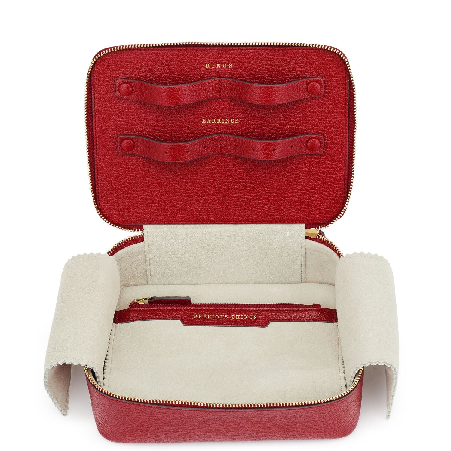 Bespoke Travelling Jewel Case -

          
            Capra in Red -
          

          Anya Hindmarch US
