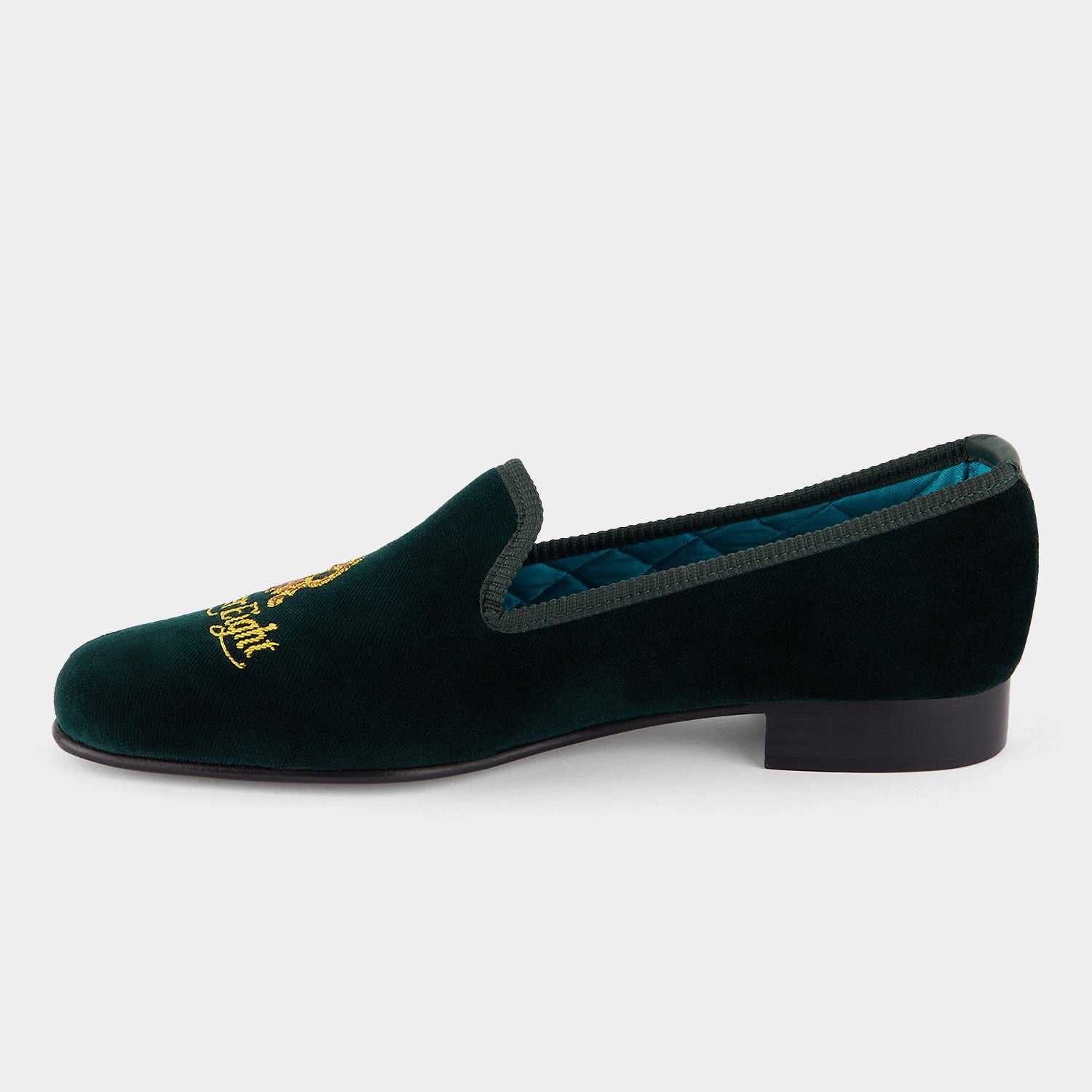 Anya Brands After Eight Slippers -

                  
                    Velvet in Dark Holly -
                  

                  Anya Hindmarch US
