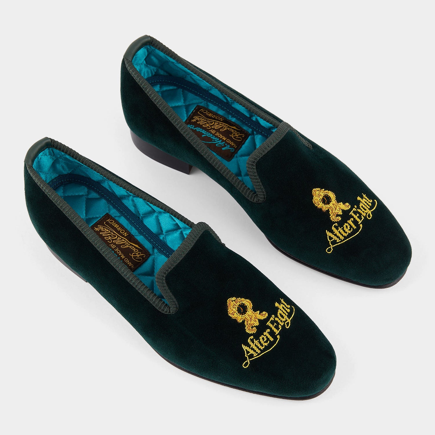 Anya Brands After Eight Slippers -

                  
                    Velvet in Dark Holly -
                  

                  Anya Hindmarch US
