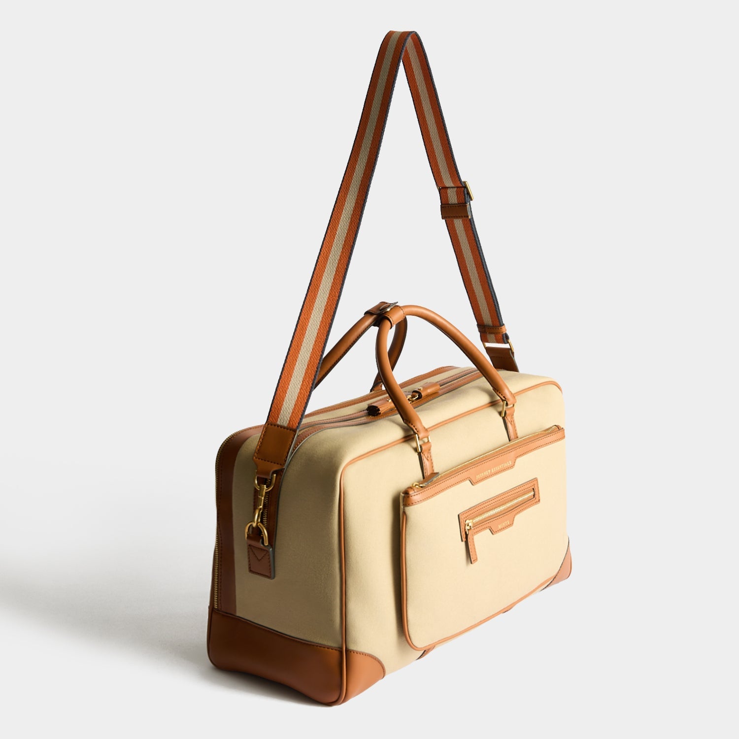 みかりん7307☆ANYA HINDMARCH☆ベージュバック Bespoke Walton Travel Bag | Anya Hindmarch US