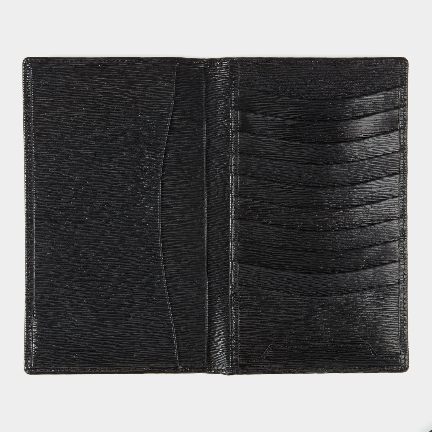 Bespoke Coat Pocket Wallet -

          
            London Grain in Black -
          

          Anya Hindmarch US
