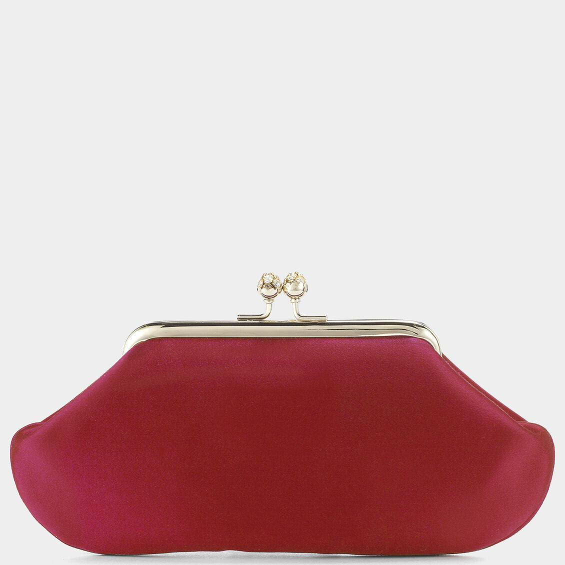 Bespoke Maud Clutch -

          
            Satin in Red -
          

          Anya Hindmarch US
