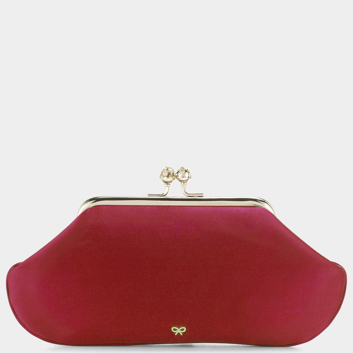 Bespoke Maud Clutch -

          
            Satin in Red -
          

          Anya Hindmarch US
