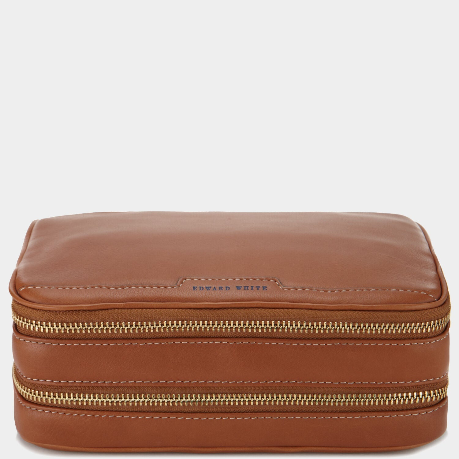 Bespoke Zipped Wash Bag -

          
            Butter Leather in Tan -
          

          Anya Hindmarch US
