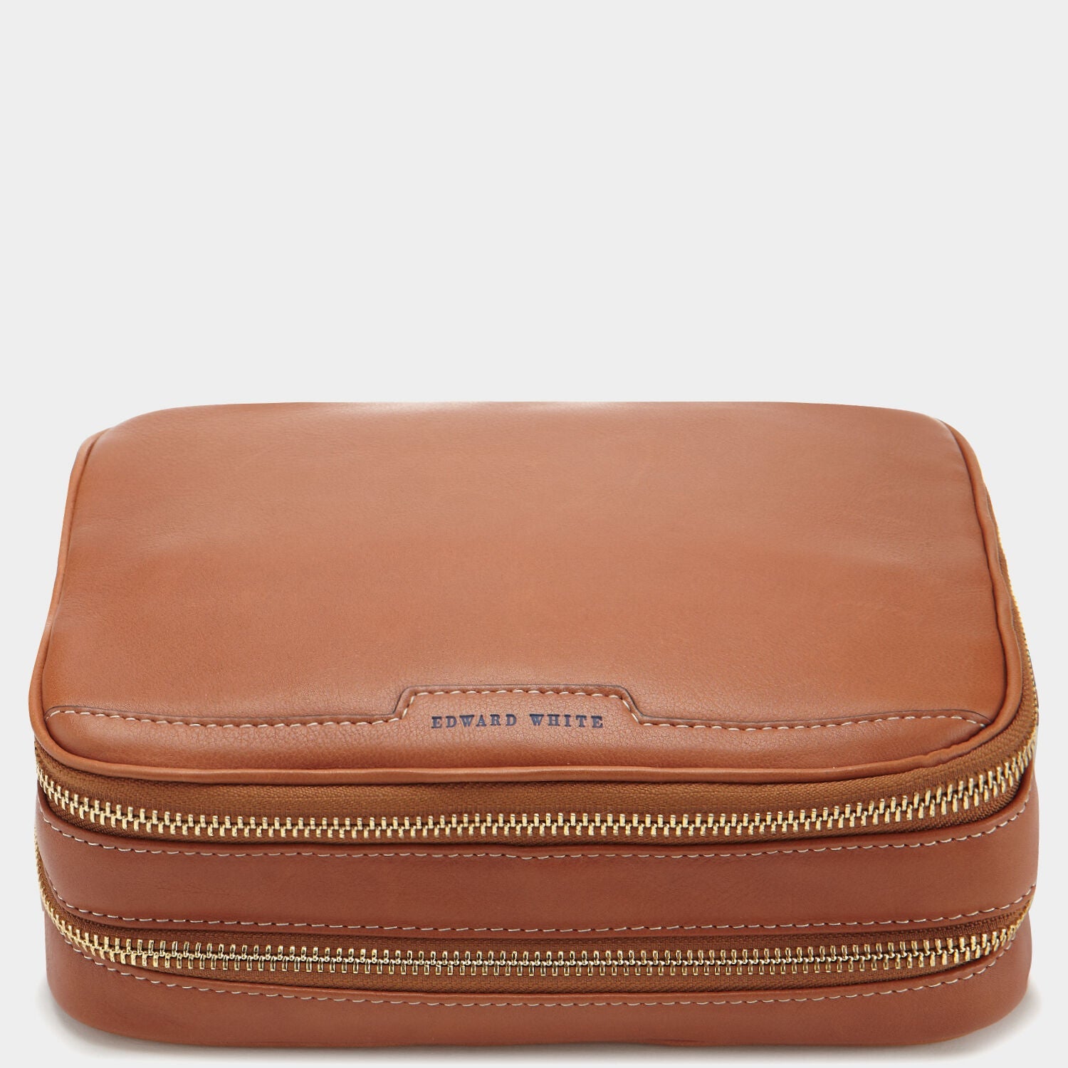 Bespoke Zipped Wash Bag -

          
            Butter Leather in Tan -
          

          Anya Hindmarch US
