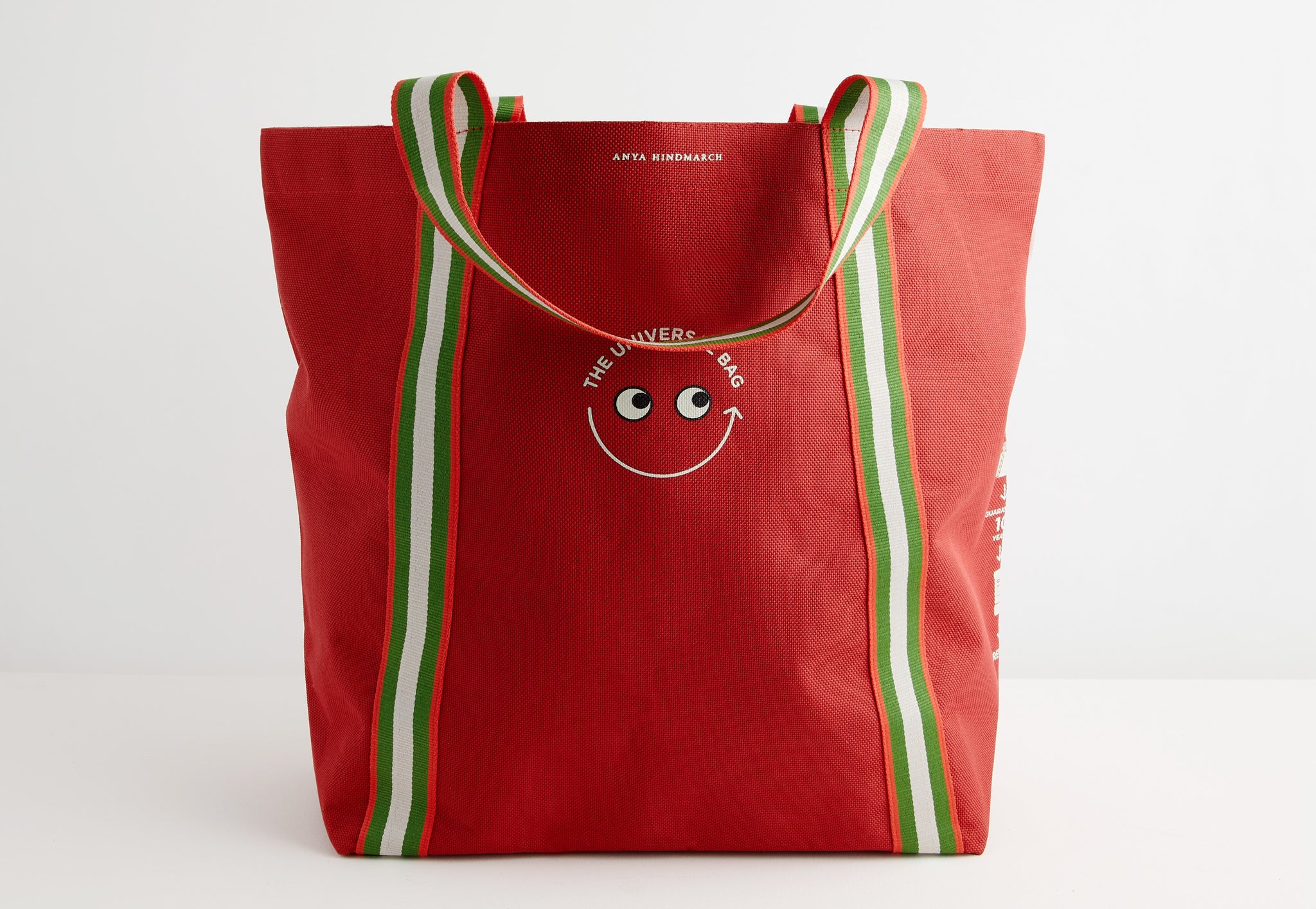 Extra Large Recycled Reusable Bag Red