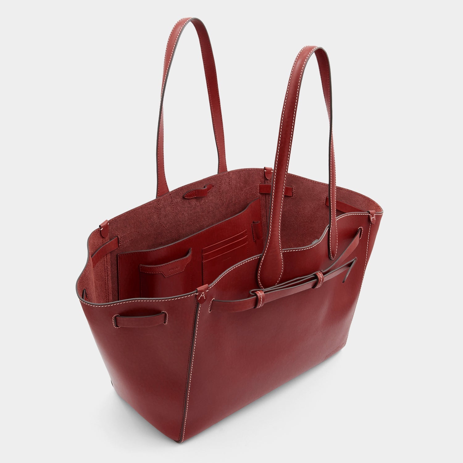 Return to Nature Tote -

          
            Compostable Leather in Rosewood -
          

          Anya Hindmarch US
