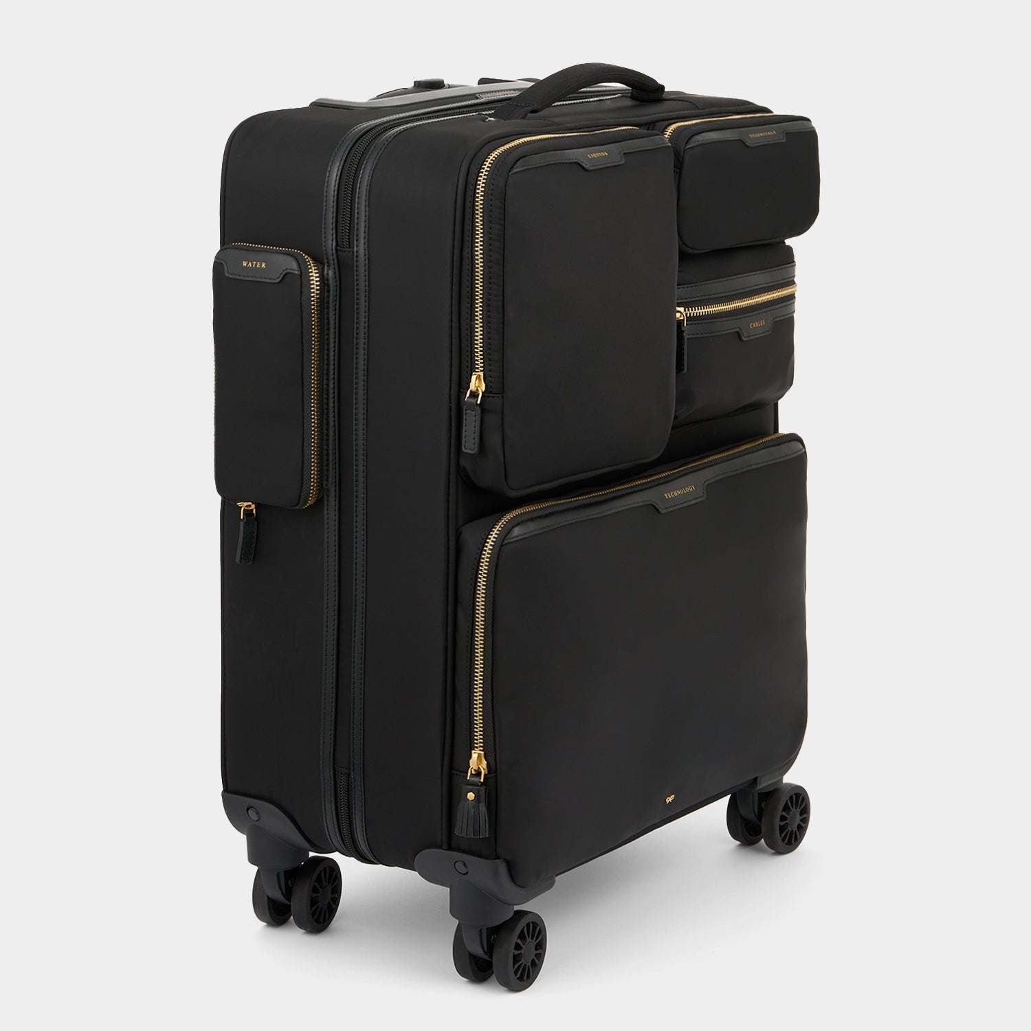 Short-Haul Suitcase -

                  
                    Econyl® Regenerated Nylon in Black -
                  

                  Anya Hindmarch US
