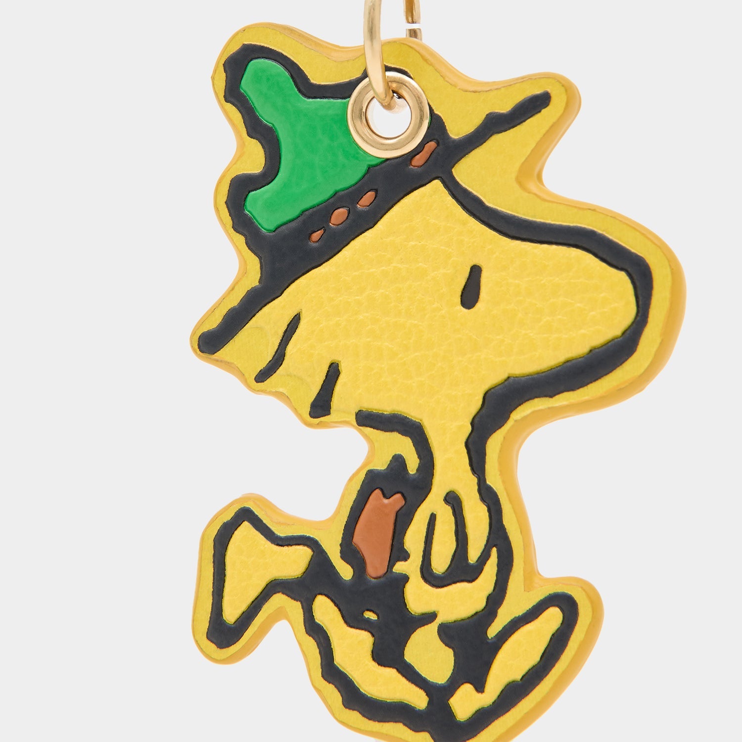 Peanuts Woodstock Key Charm -

          
            Capra Leather in Yellow -
          

          Anya Hindmarch US
