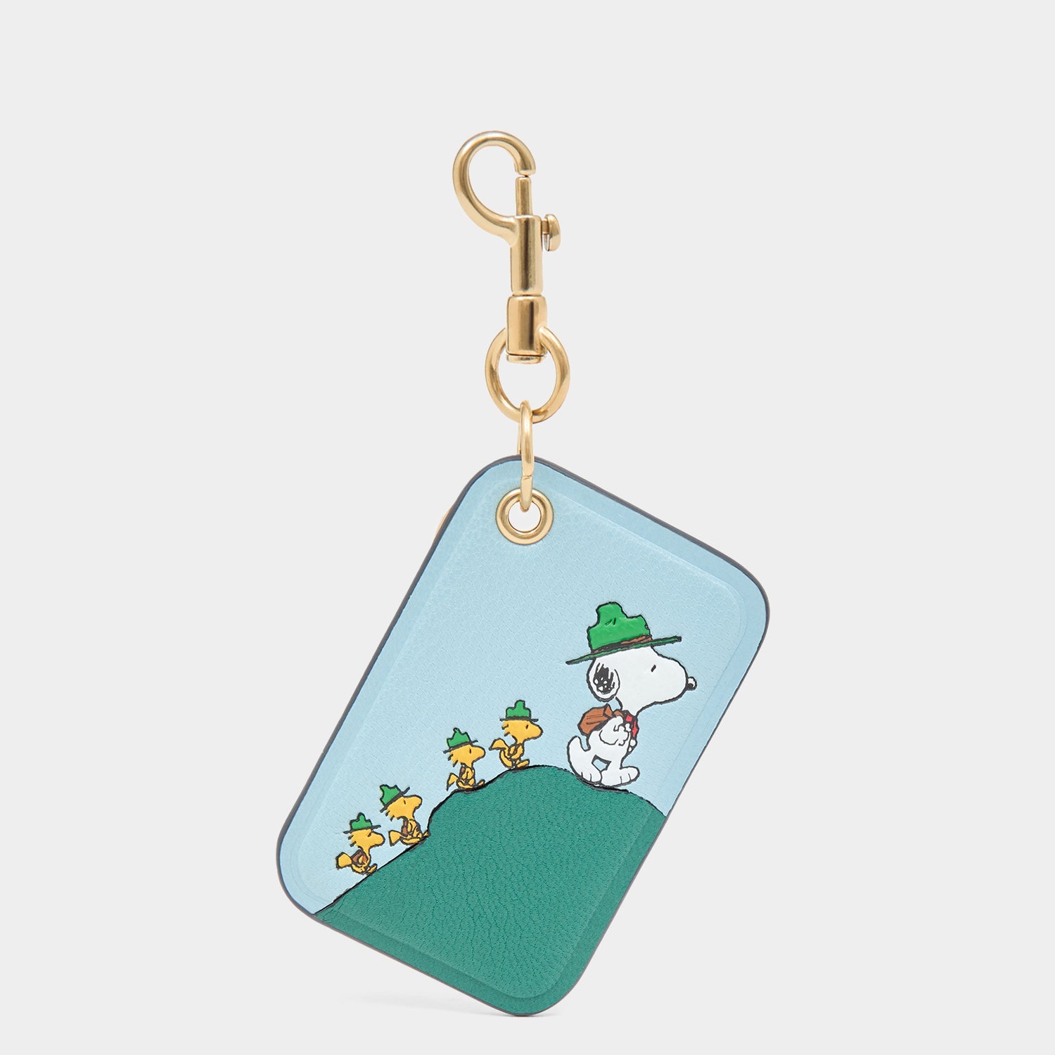 Peanuts Snoopy Key Charm -

          
            Capra Leather in Mayan Blue -
          

          Anya Hindmarch US
