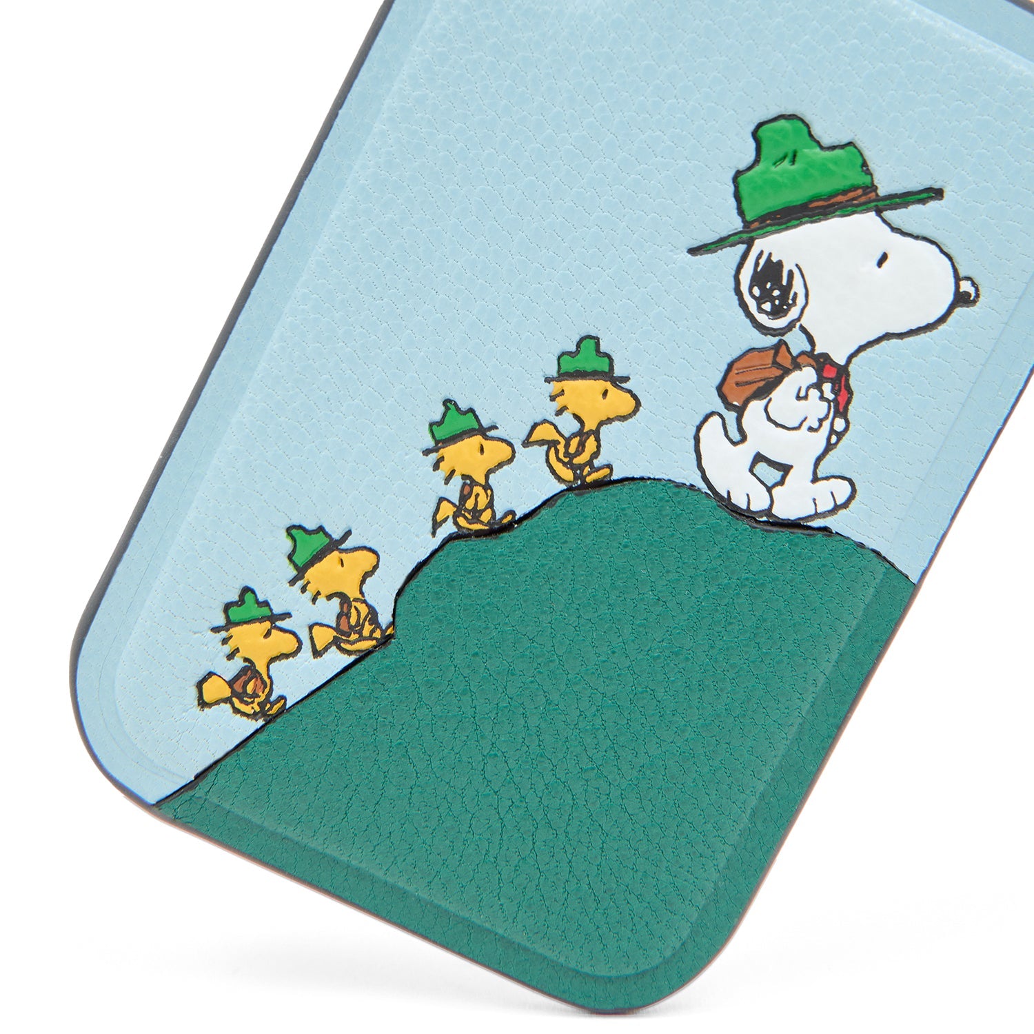Peanuts Snoopy Key Charm -

          
            Capra Leather in Mayan Blue -
          

          Anya Hindmarch US

