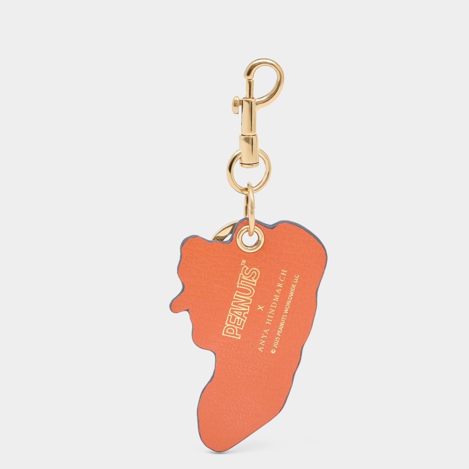 Peanuts Snoopy Key Charm -

          
            Capra Leather in Dark Clementine Orange -
          

          Anya Hindmarch US
