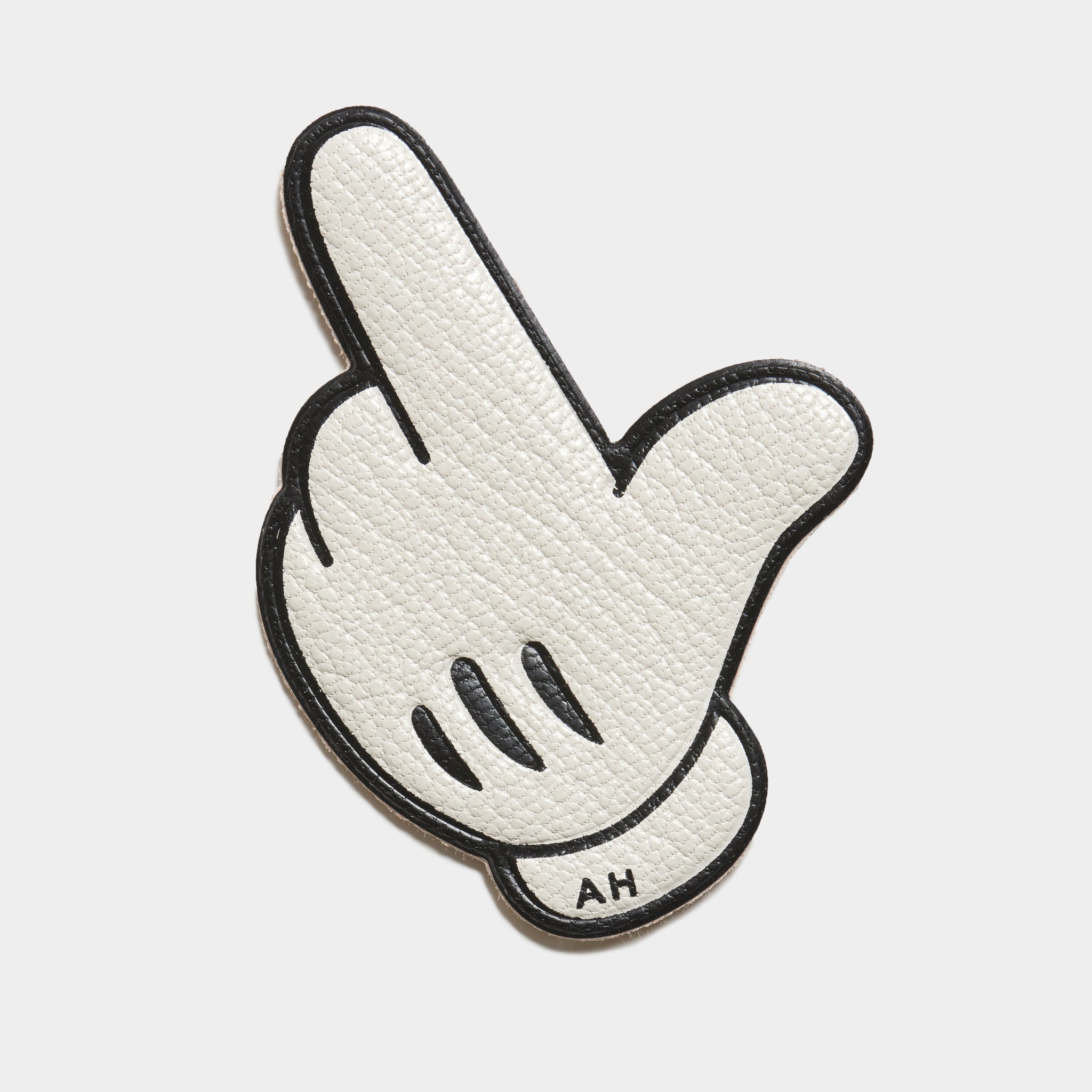 Mickey Pointing Leather Sticker -

          
            Capra in Chalk -
          

          Anya Hindmarch US
