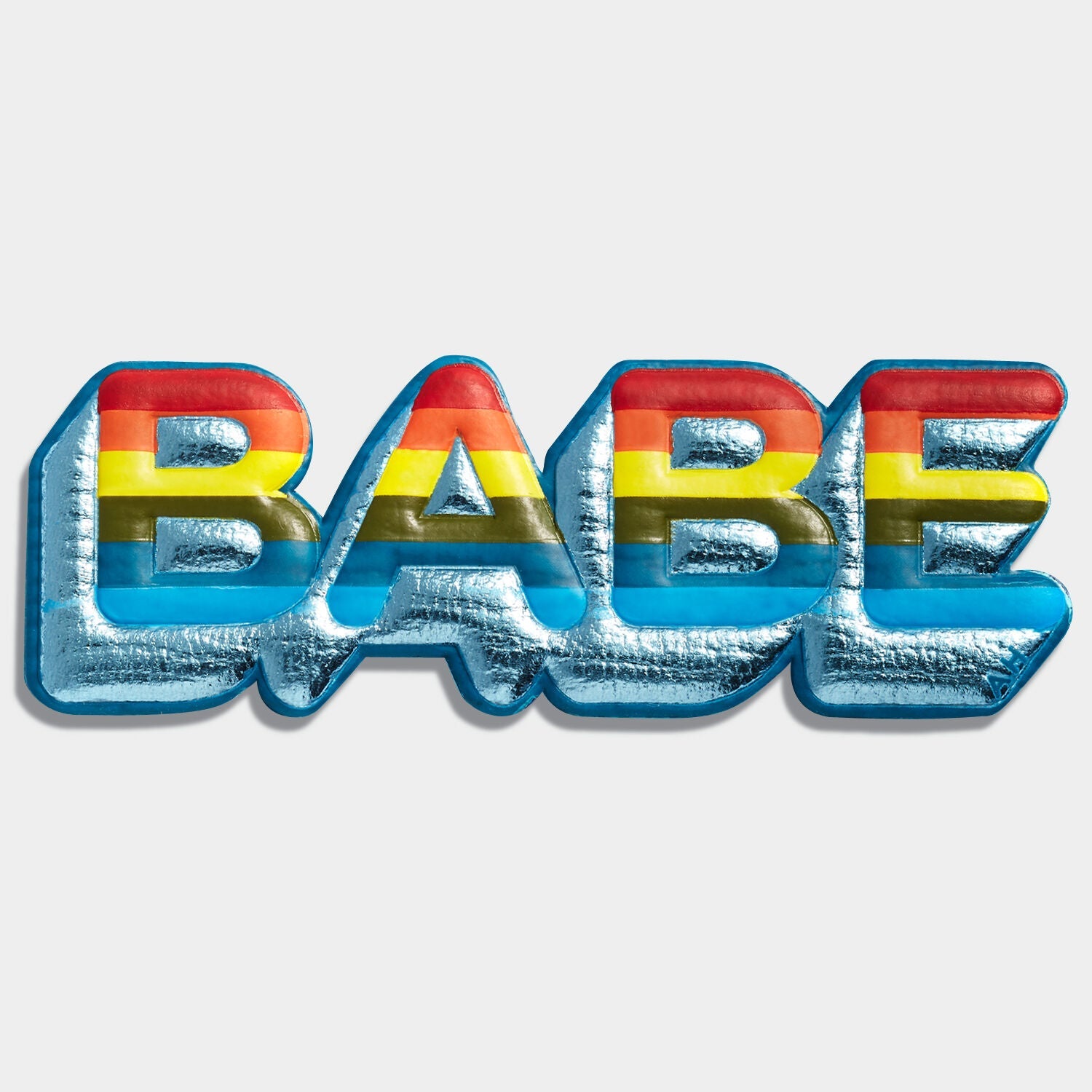 Babe Sticker -

          
            Metallic Capra in Light Blue -
          

          Anya Hindmarch US
