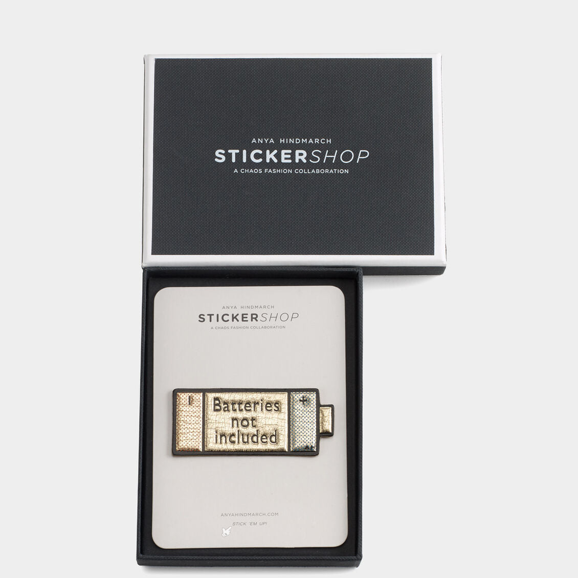 Batteries Not Included Sticker | Anya Hindmarch US
