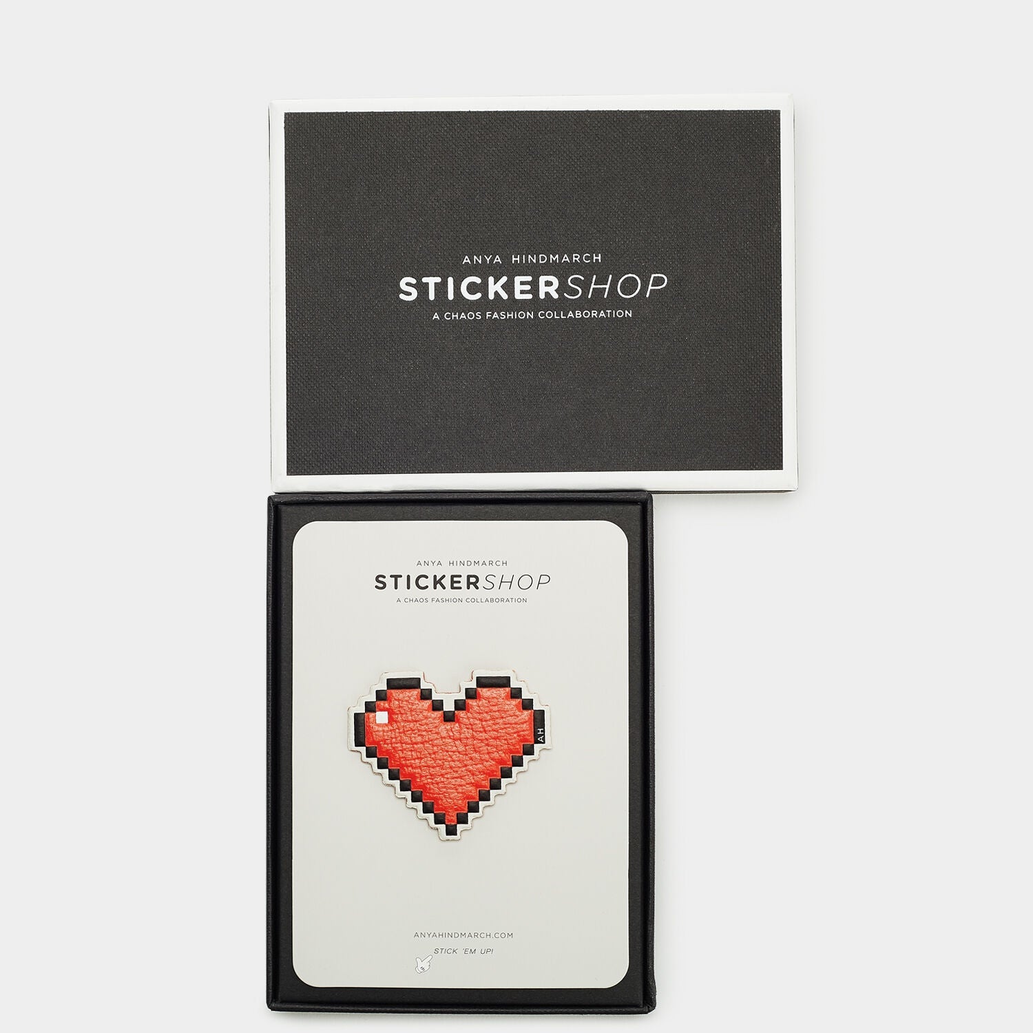 Pixel Heart Sticker -

          
            Capra in Flame Red -
          

          Anya Hindmarch US
