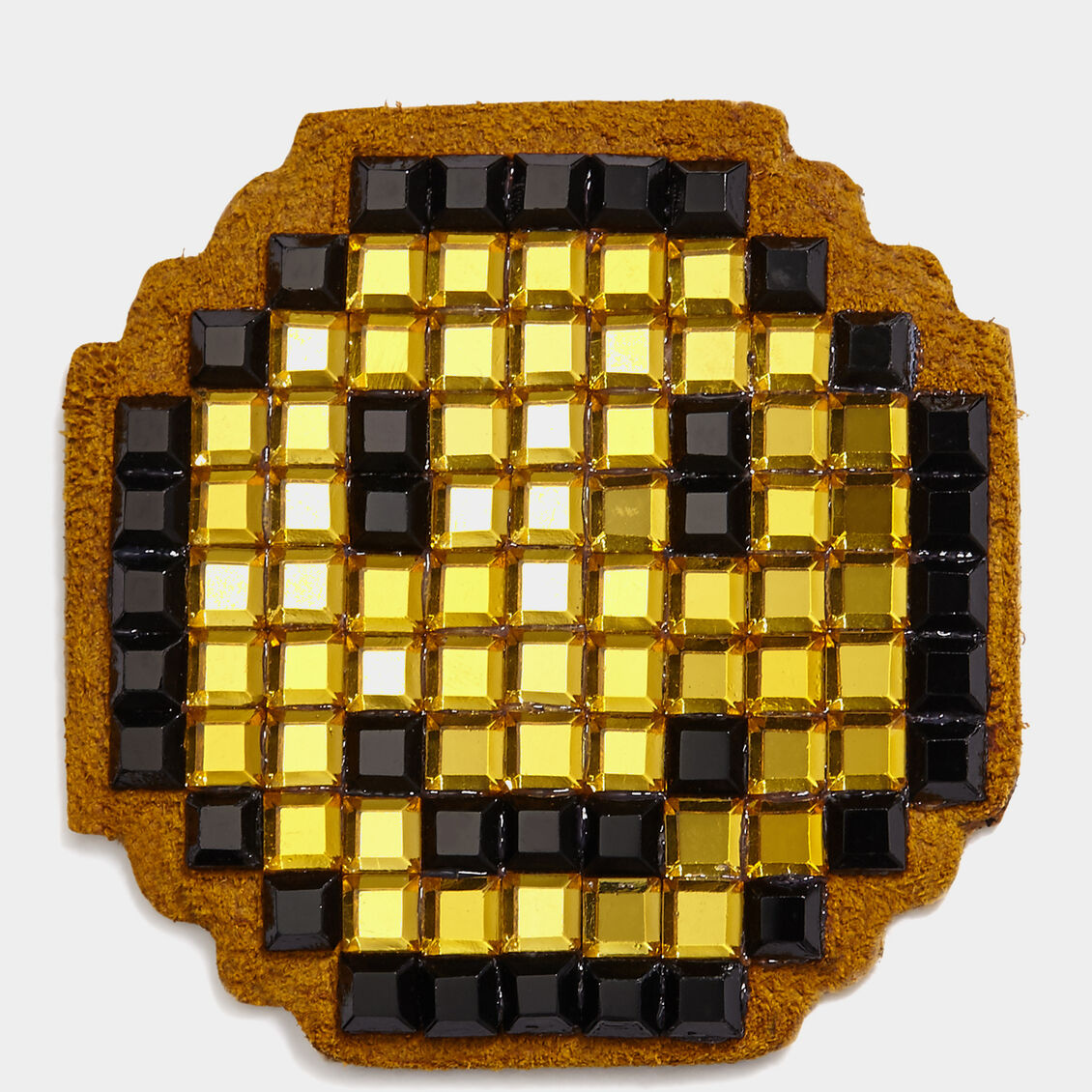 Smiley Diamante Sticker -

          
            Crystals in Mustard -
          

          Anya Hindmarch US
