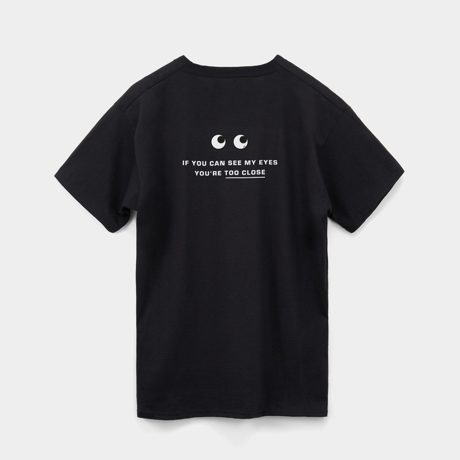 The Village Bike Eyes T-shirt -

          
            Organic Cotton in Black -
          

          Anya Hindmarch US
