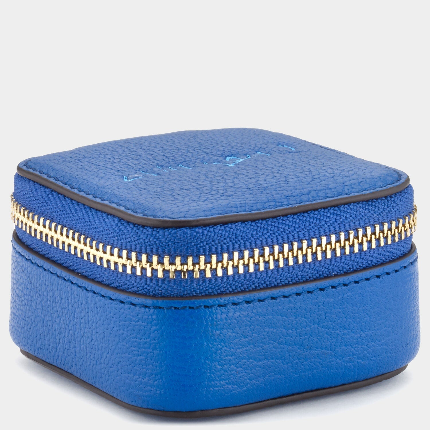 Bespoke Tiny Keepsake Box -

          
            Capra in Electric Blue -
          

          Anya Hindmarch US
