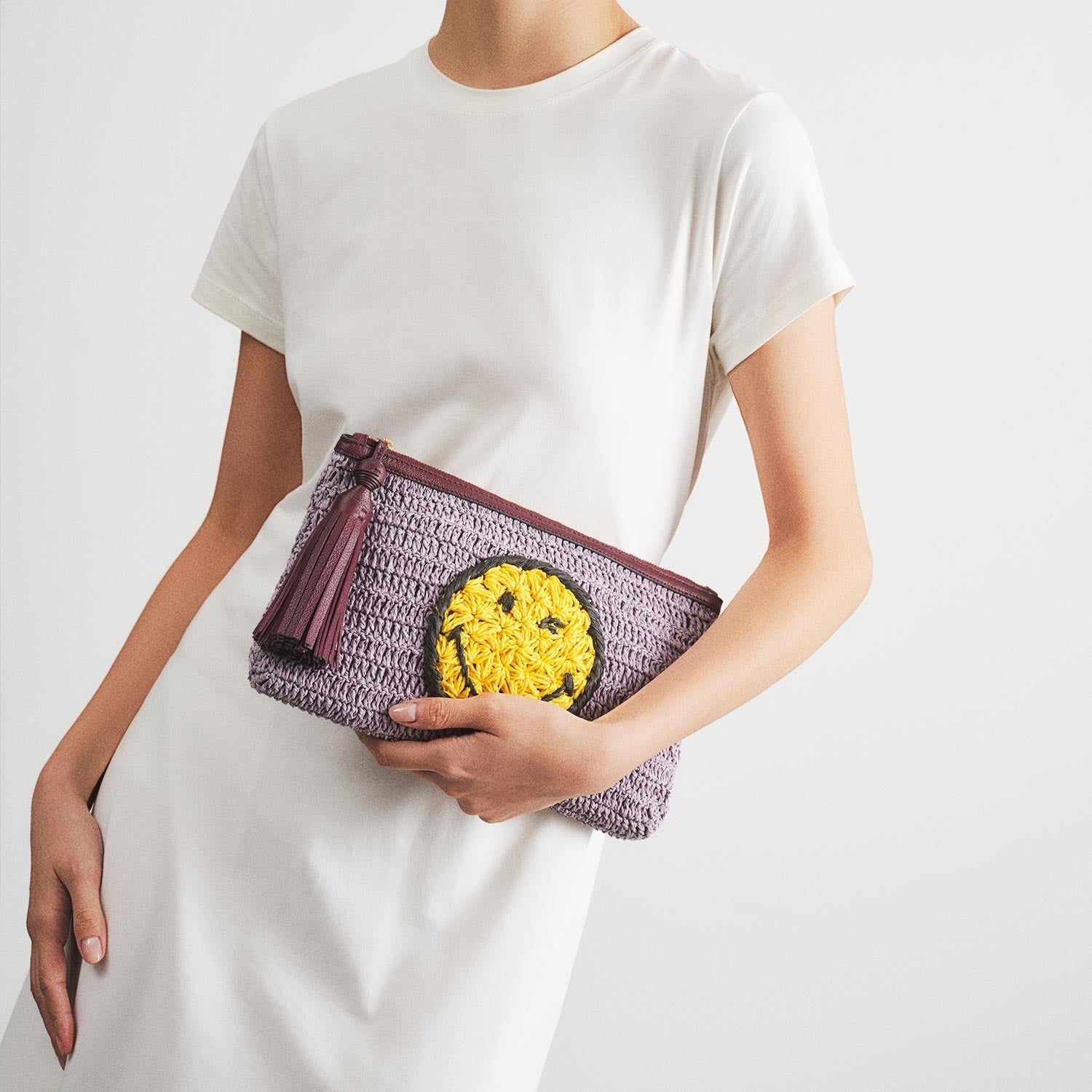 Raffia Wink Pochette | Anya Hindmarch US