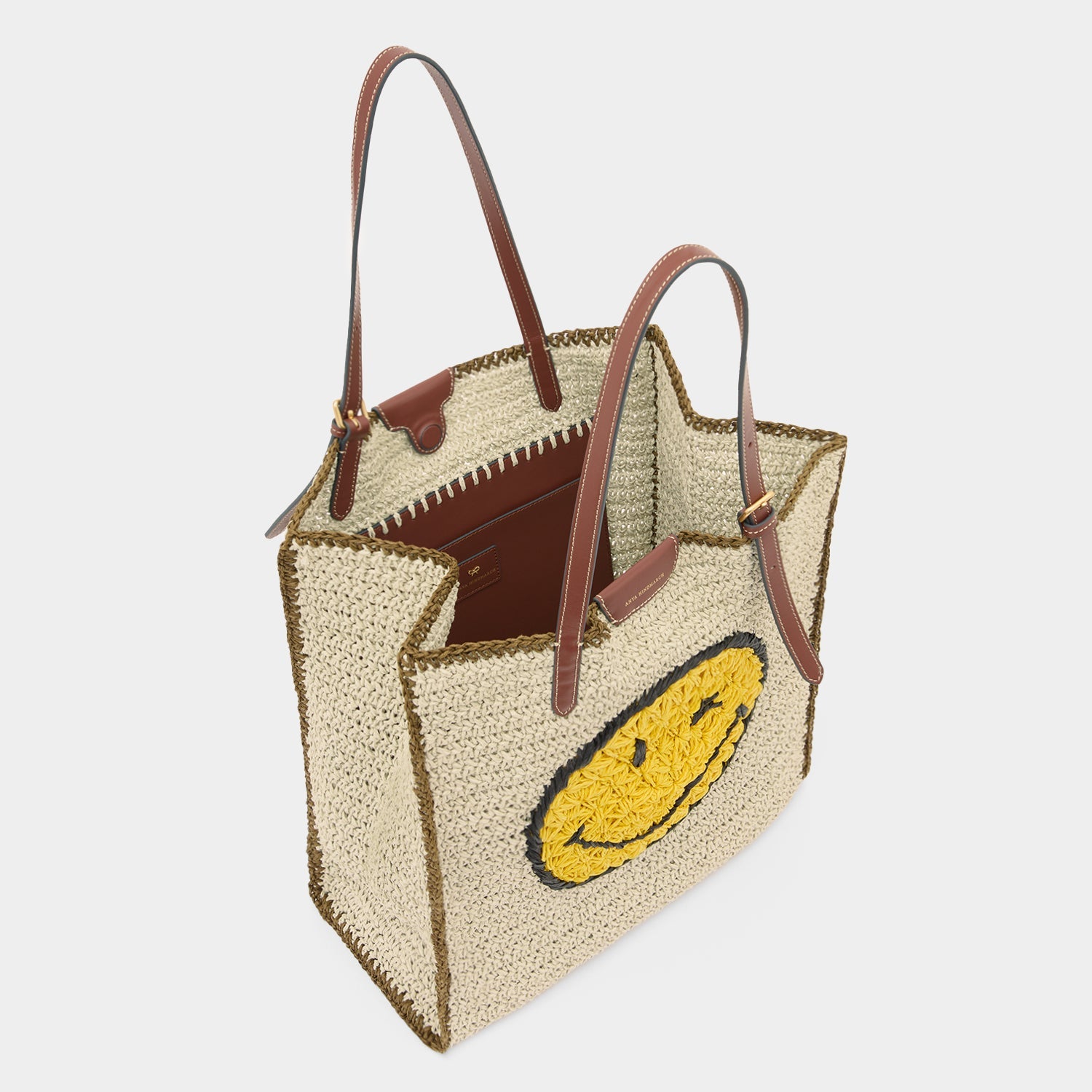 Raffia N/S Wink Tote Anya Hindmarch US - Main Image