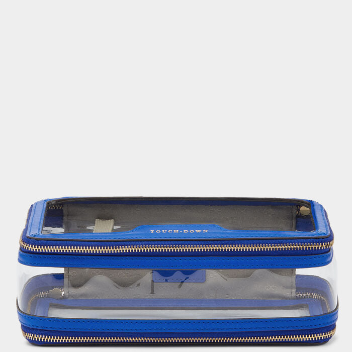 In-Flight Case -

                  
                    Circus Leather in Electric Blue -
                  

                  Anya Hindmarch US

