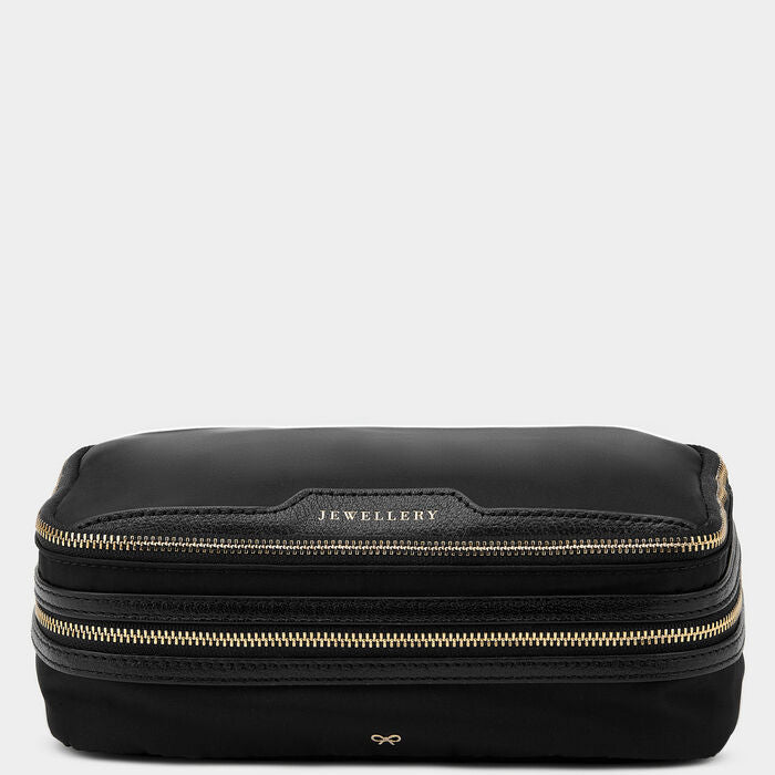 Jewellery Pouch -

          
            Nylon in Black -
          

          Anya Hindmarch US
